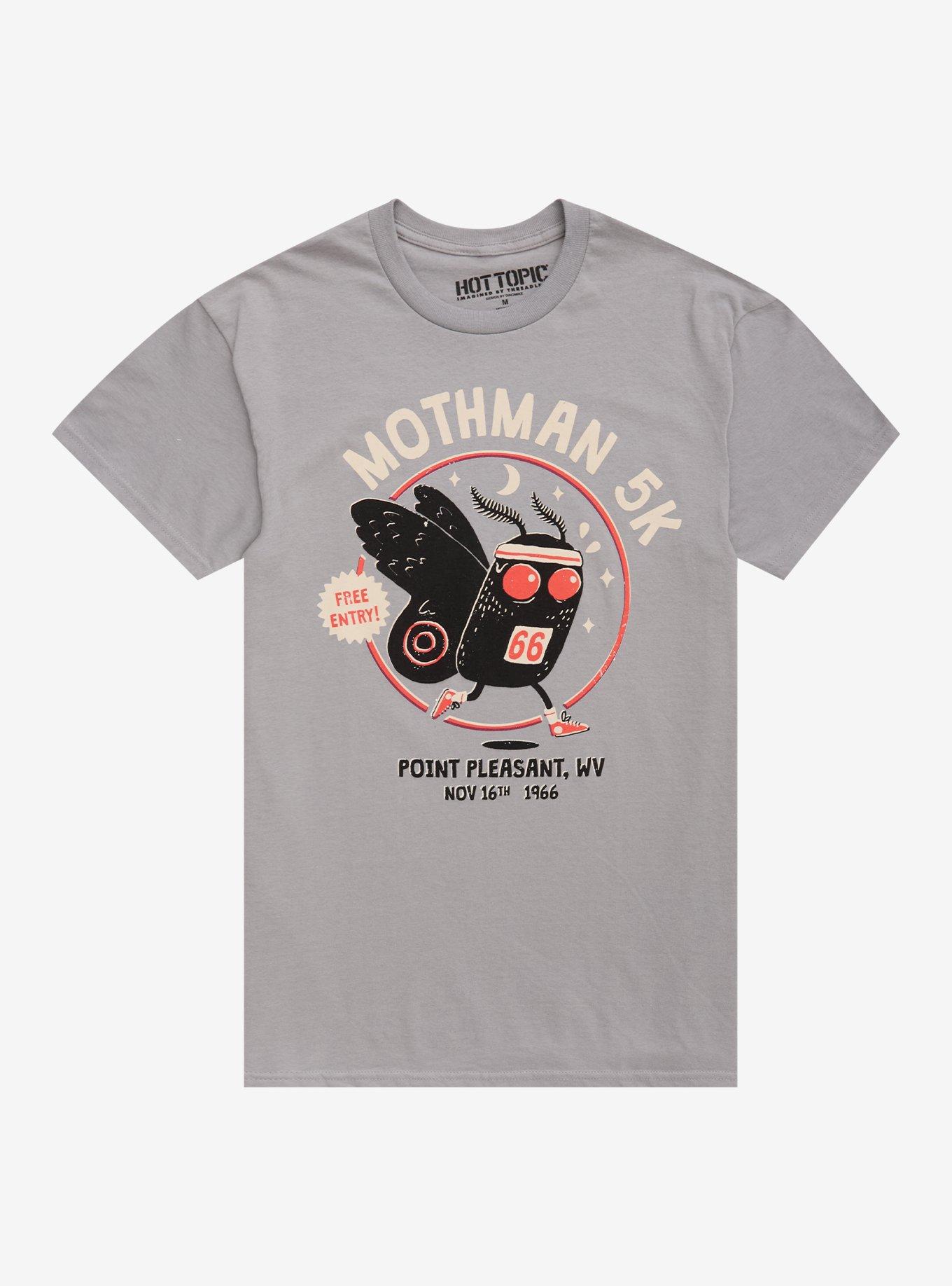 Mothman 5K T-Shirt By DinoMike, , hi-res