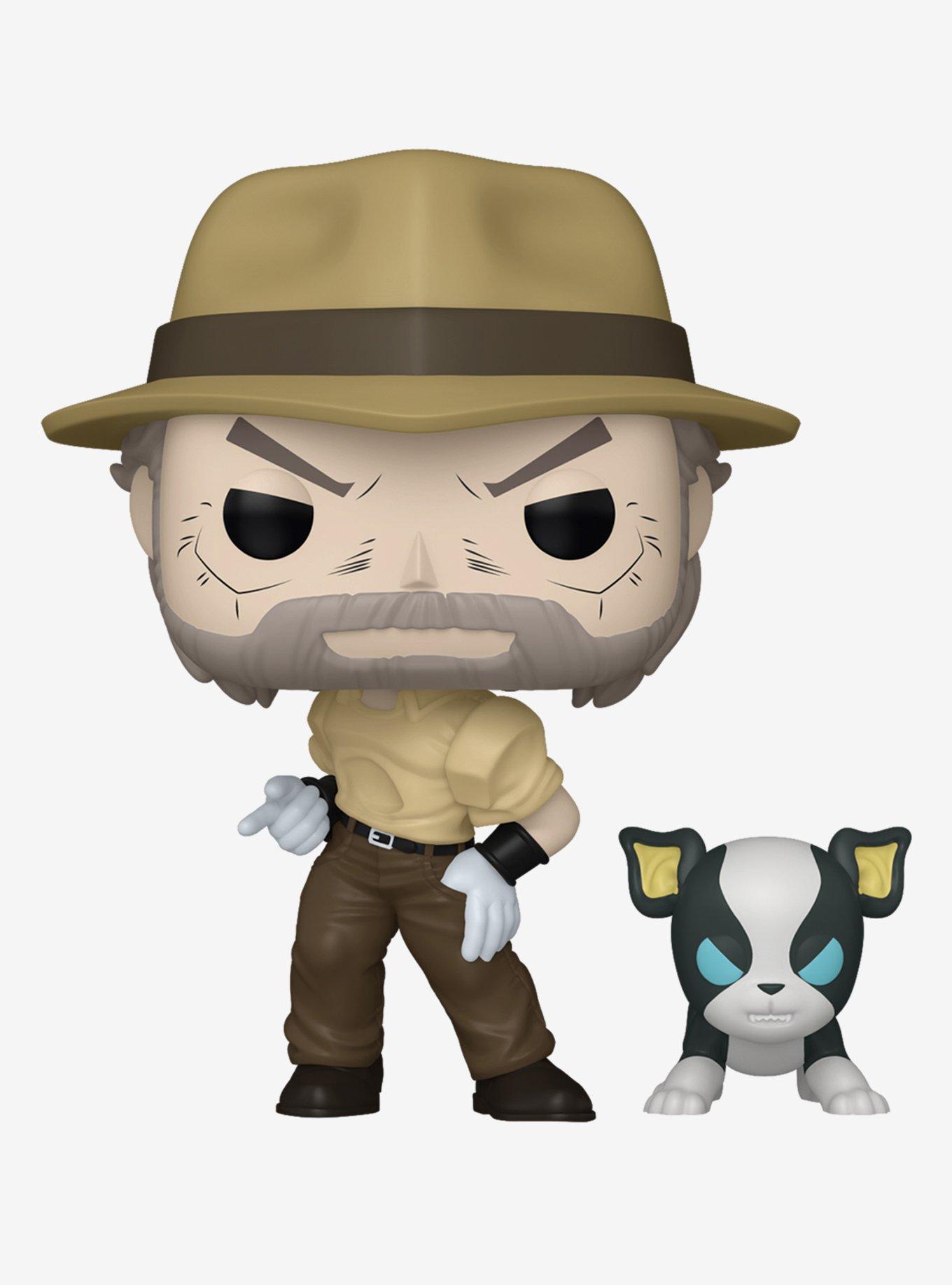 Funko JoJo’s Bizarre Adventure Pop! Animation Joseph Joestar With Iggy Vinyl Figures, , hi-res