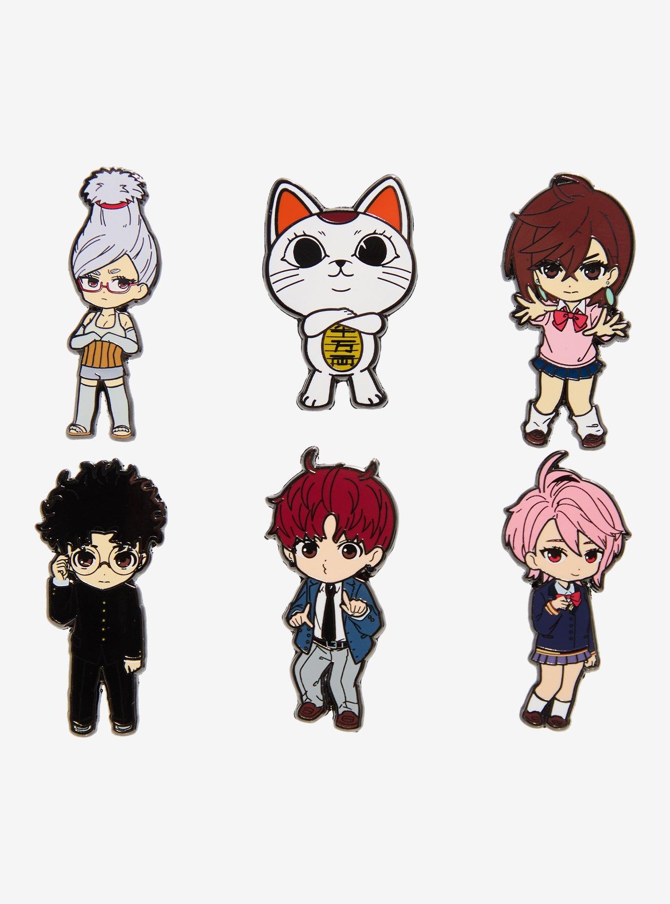 Dandadan Character Blind Box Enamel Pin Hot Topic Exclusive, , hi-res