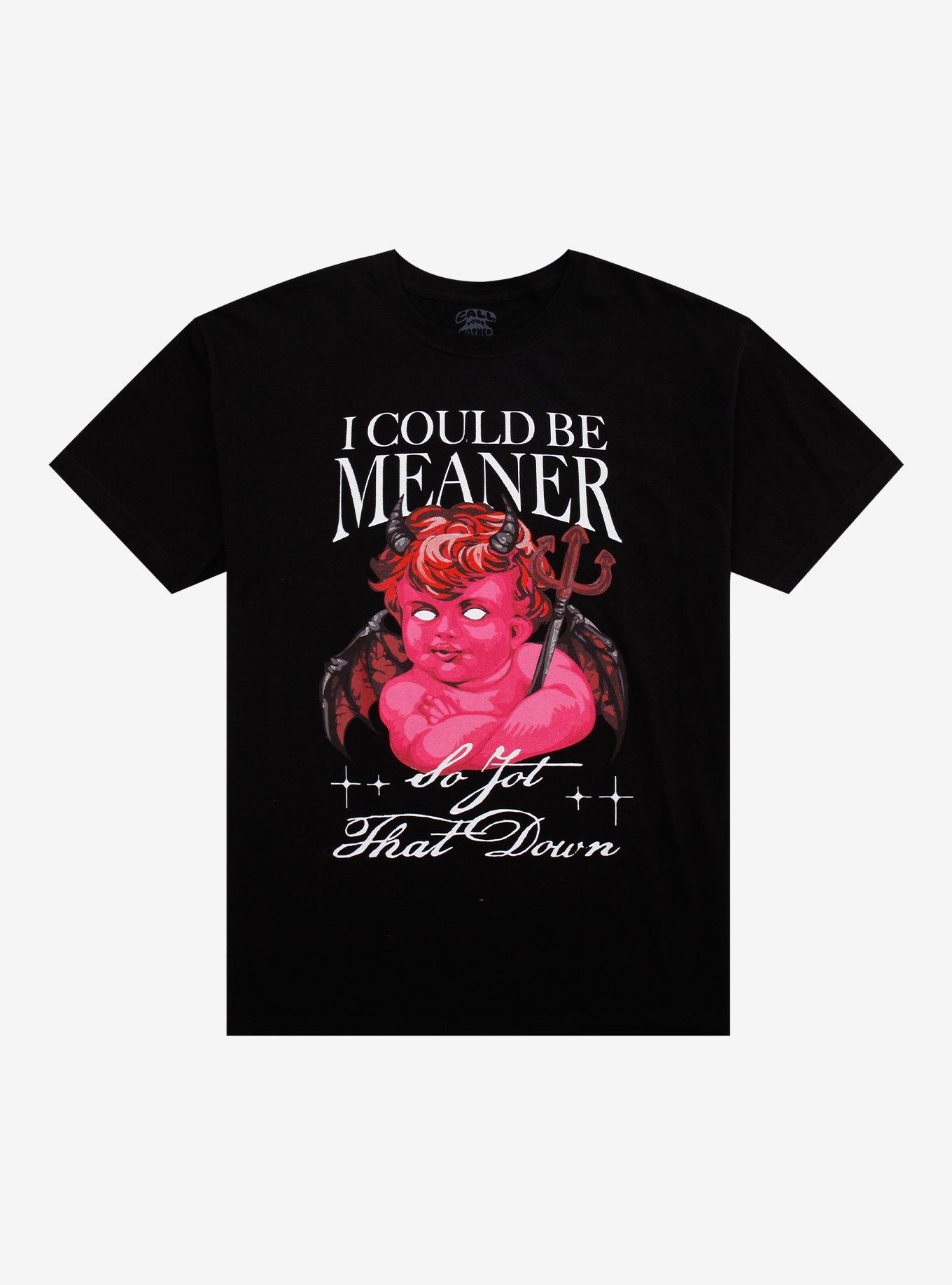 Mean Devil Cherub T-Shirt By Call Your Mother, , hi-res