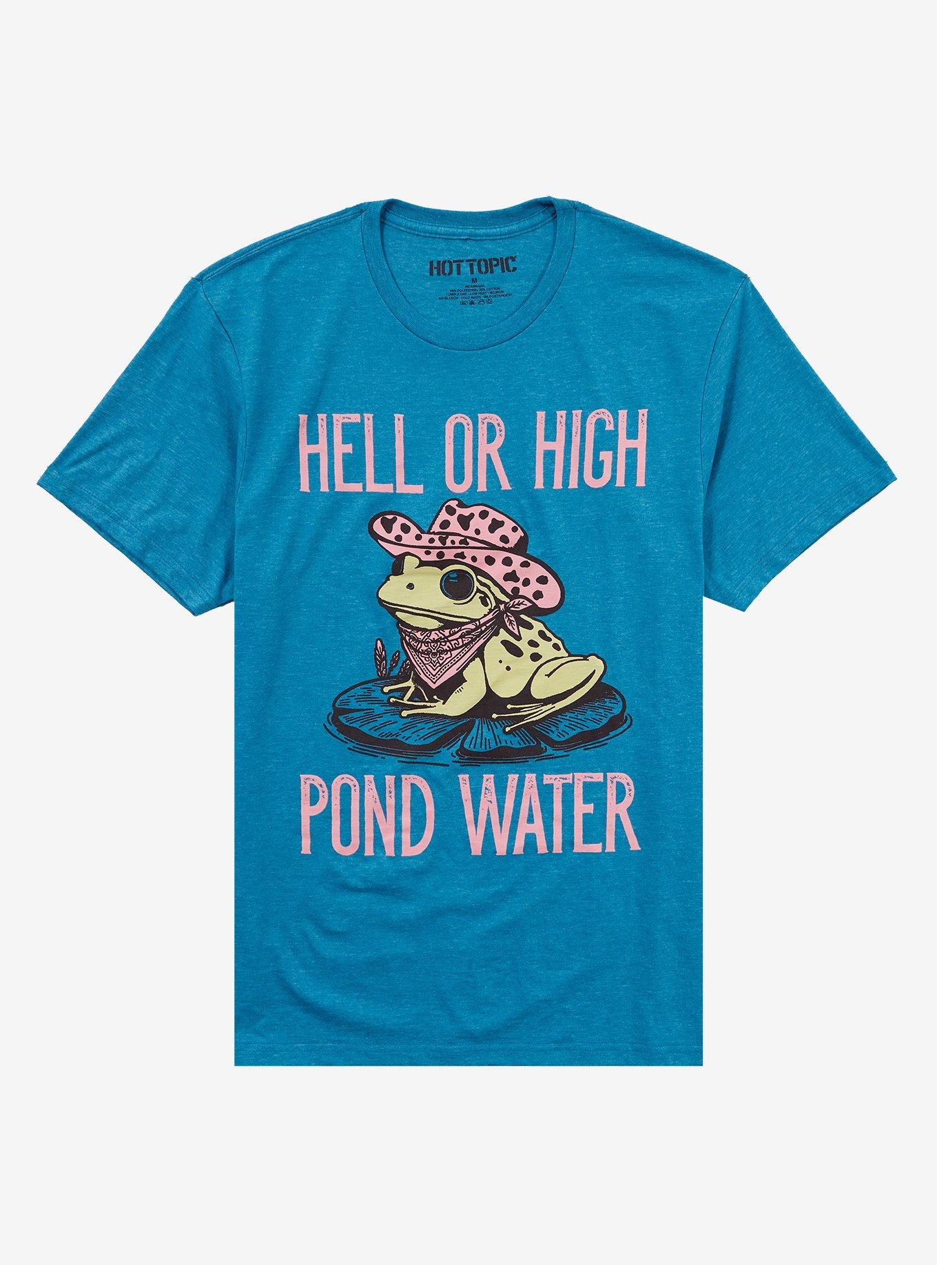 Hell Or High Pond Water Frog T-Shirt, , hi-res