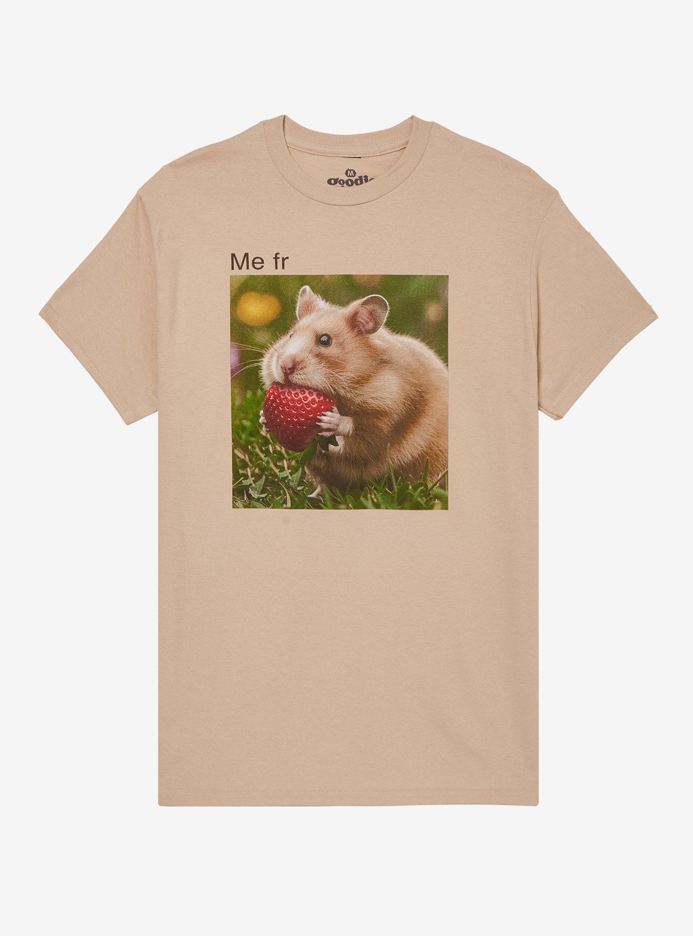 Hamster Strawberry T-Shirt By Goodie Two Sleeves, , hi-res