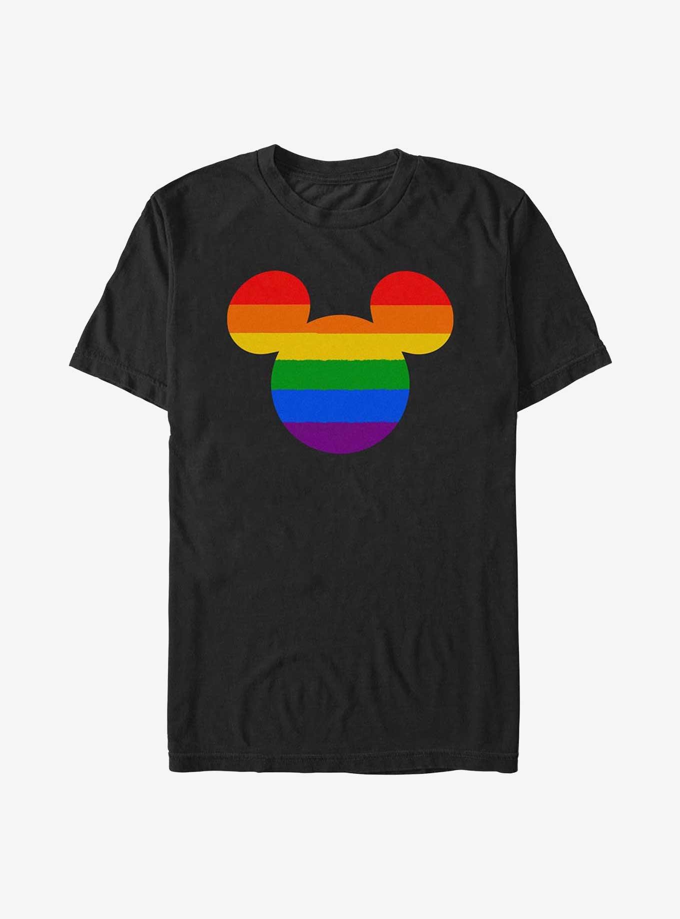 Disney Mickey Mouse Rainbow Pride Ears T-Shirt, , hi-res