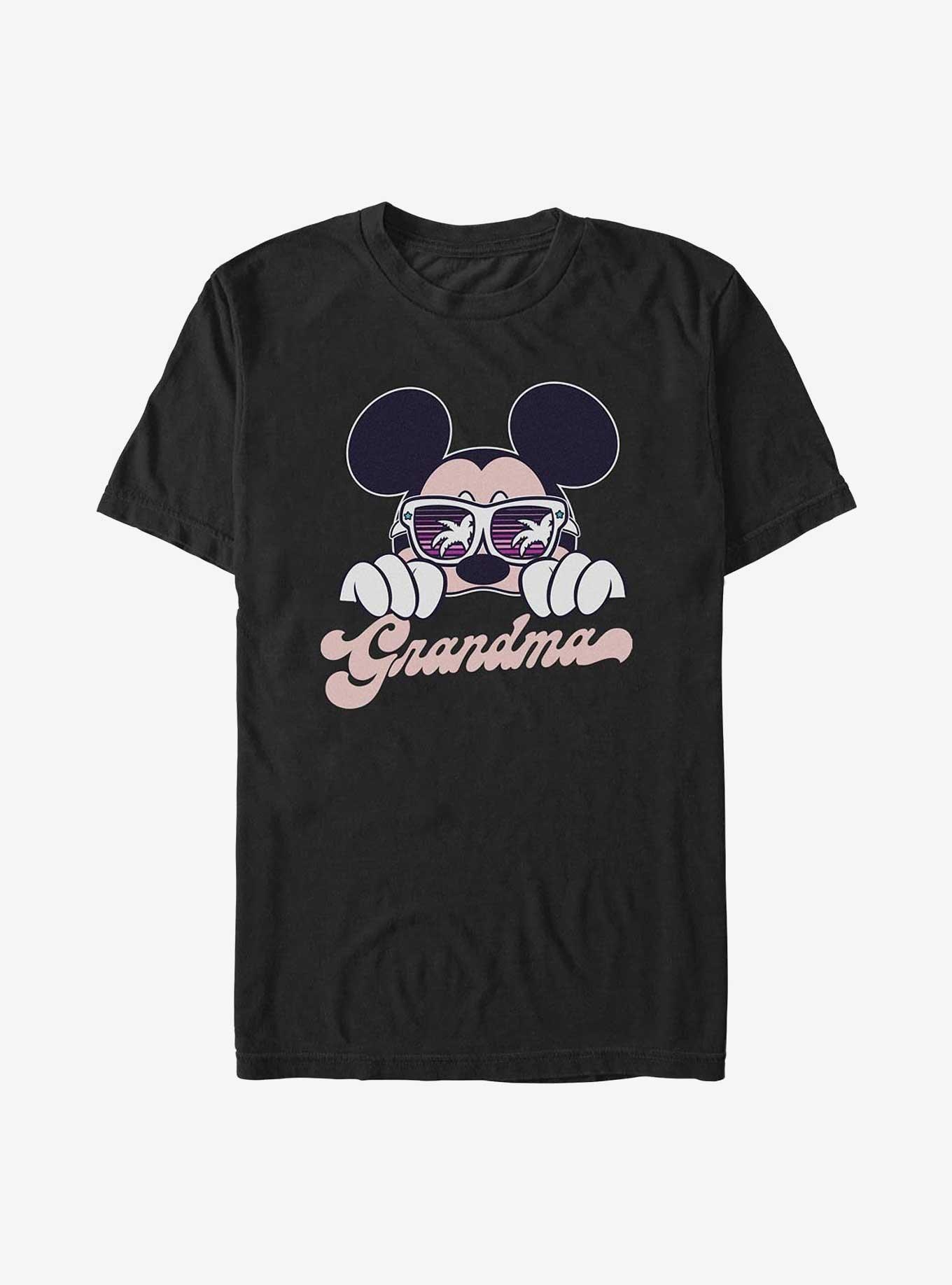 Disney Mickey Mouse Cool Grandma T-Shirt, BLACK, hi-res
