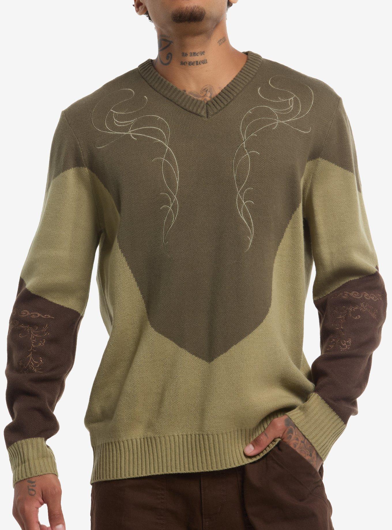The Lord Of The Rings Legolas Color-Block Sweater, , hi-res