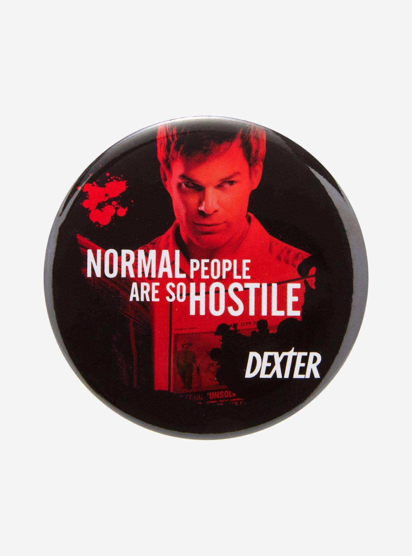 Dexter Normal People 3 Inch Button, , hi-res