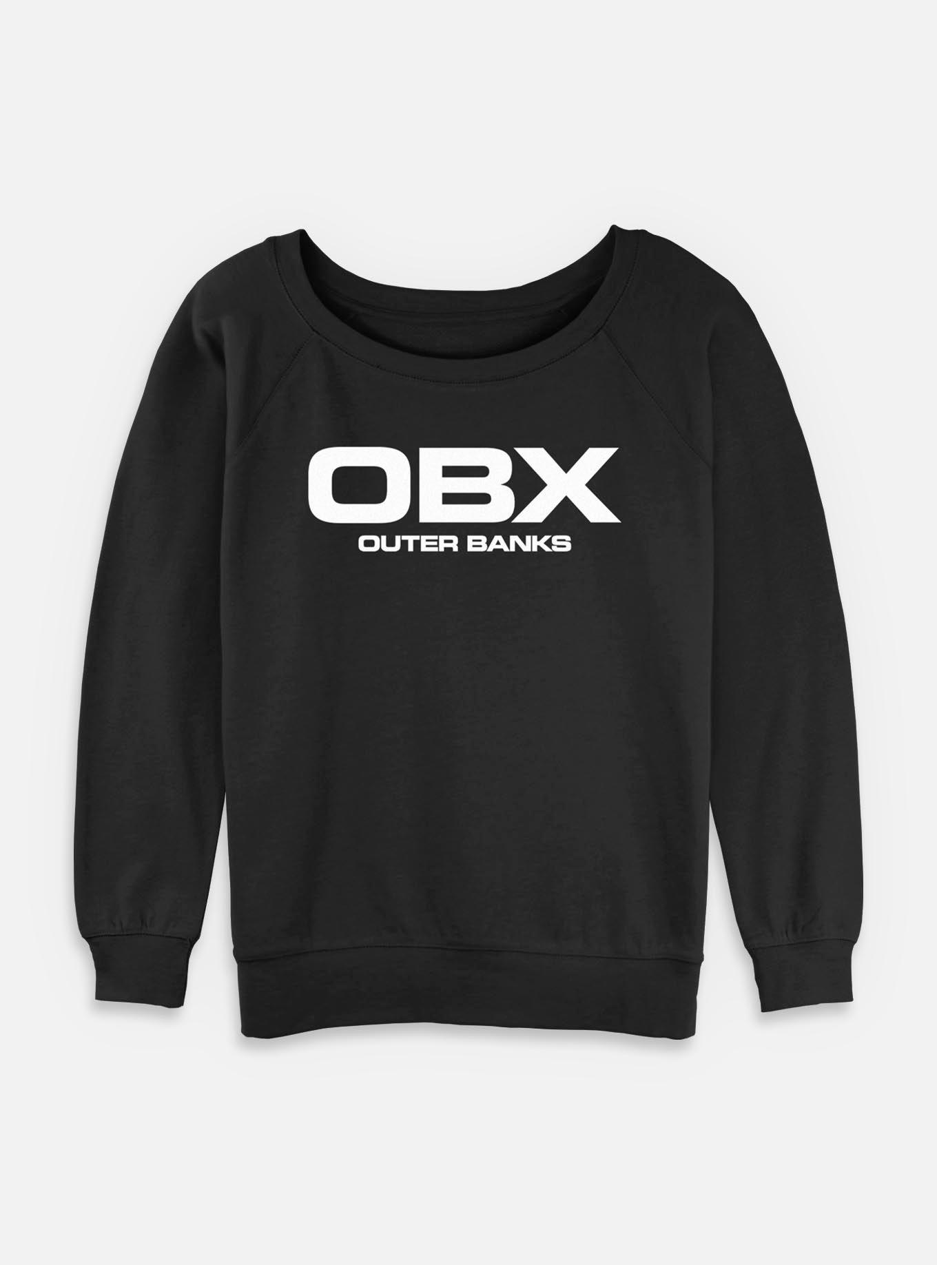 Outer Banks OBX logo Womens Slouchy Sweatshirt, , hi-res