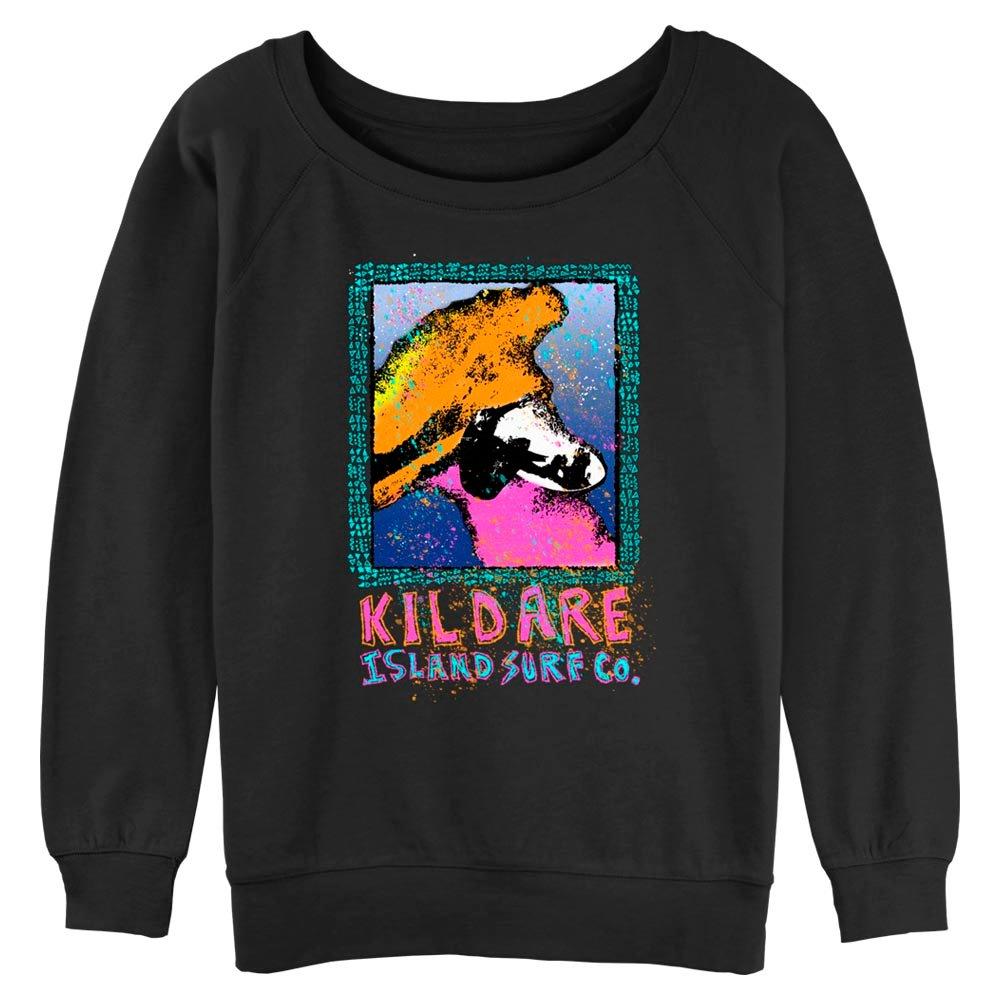 Outer Banks Kildare Island Graphic Silhouette Womens Slouchy Sweatshirt, , hi-res