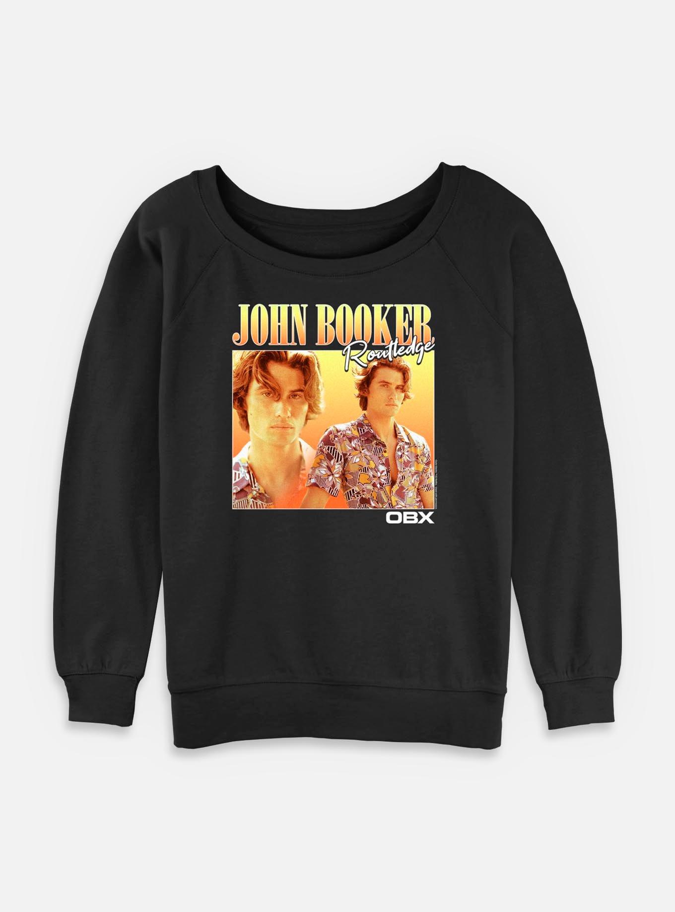 Outer Banks John Booker Collage Womens Slouchy Sweatshirt, , hi-res