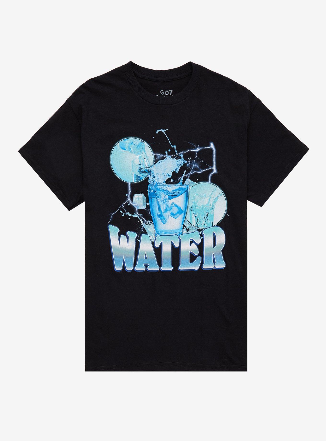 Water Jumbo Print T-Shirt By Got Funny?, , hi-res