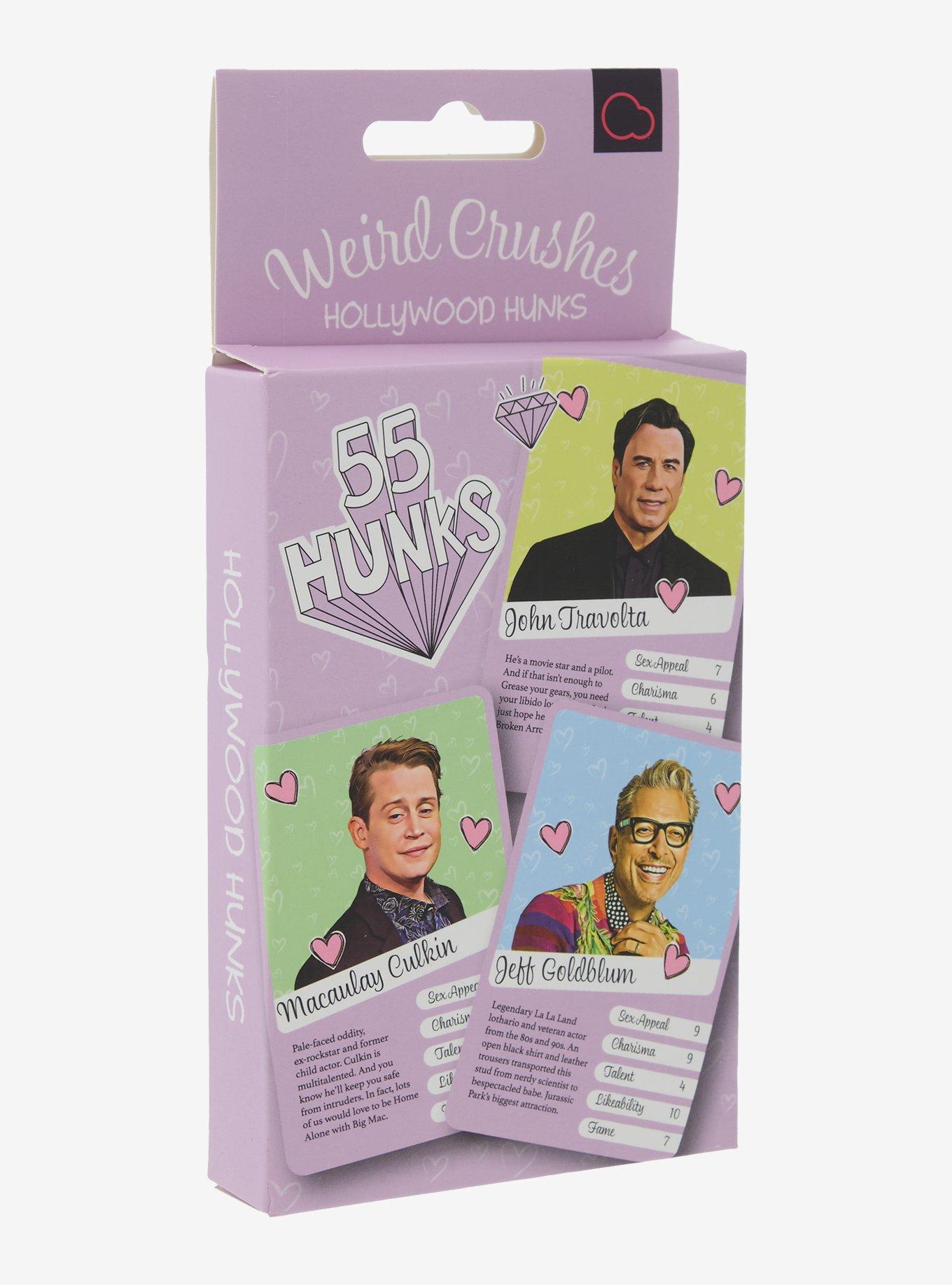 Weird Crushes Hollywood Hunks Card Game, , hi-res