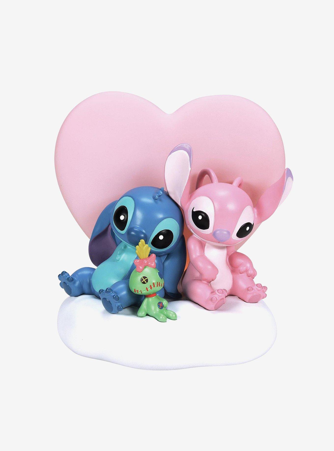 Disney Lilo & Stitch Angel and Stitch Light Up Figure, , hi-res
