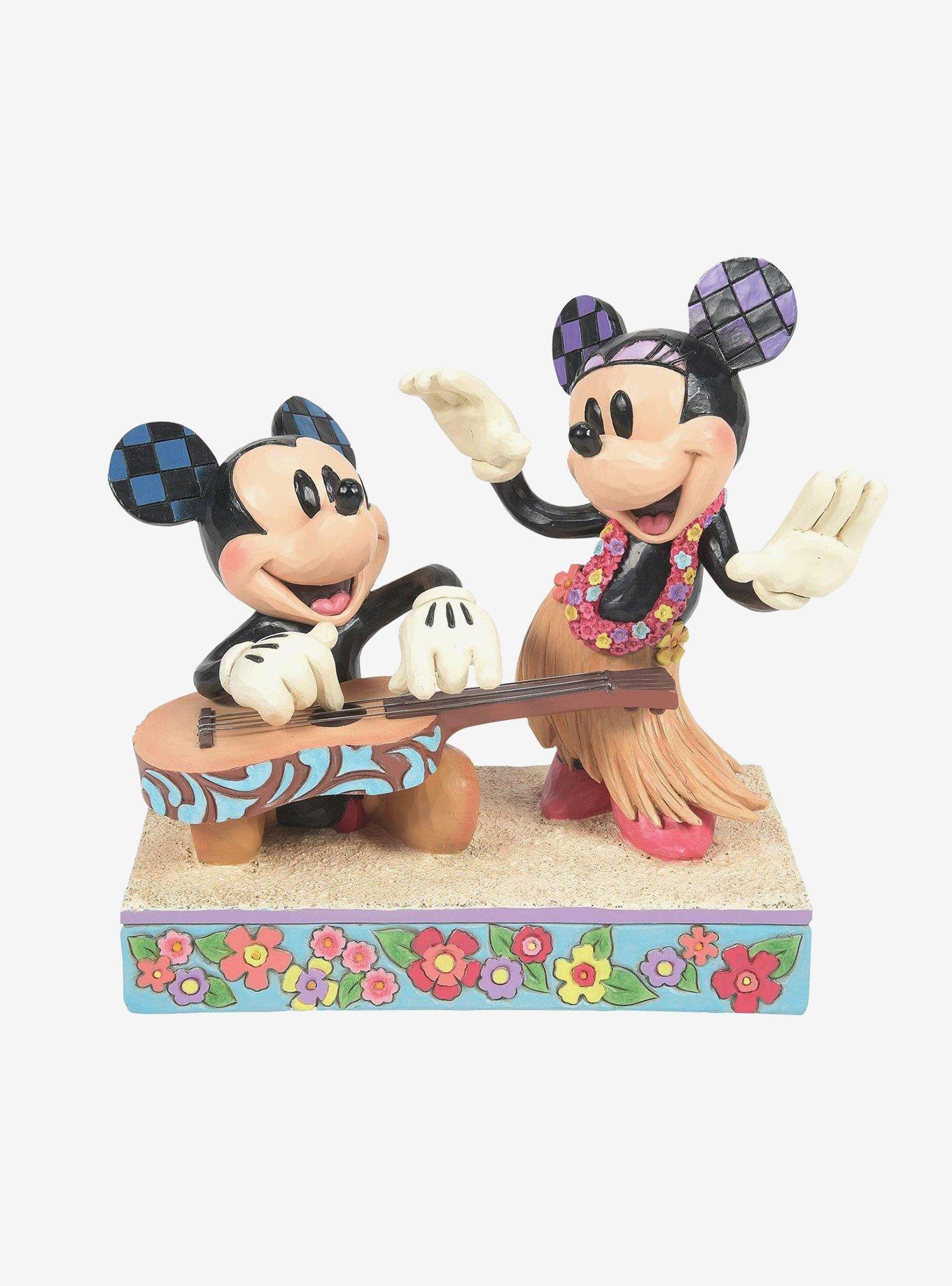 Disney Mickey & Minnie Hawaii Jim Shore Figurine, , hi-res