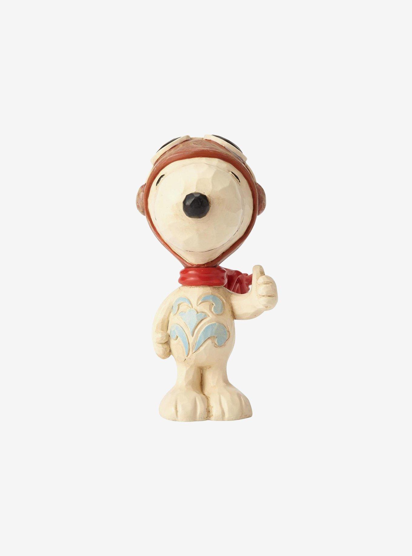Peanuts Snoopy Flying Ace Jim Shore Mini Figure, , hi-res