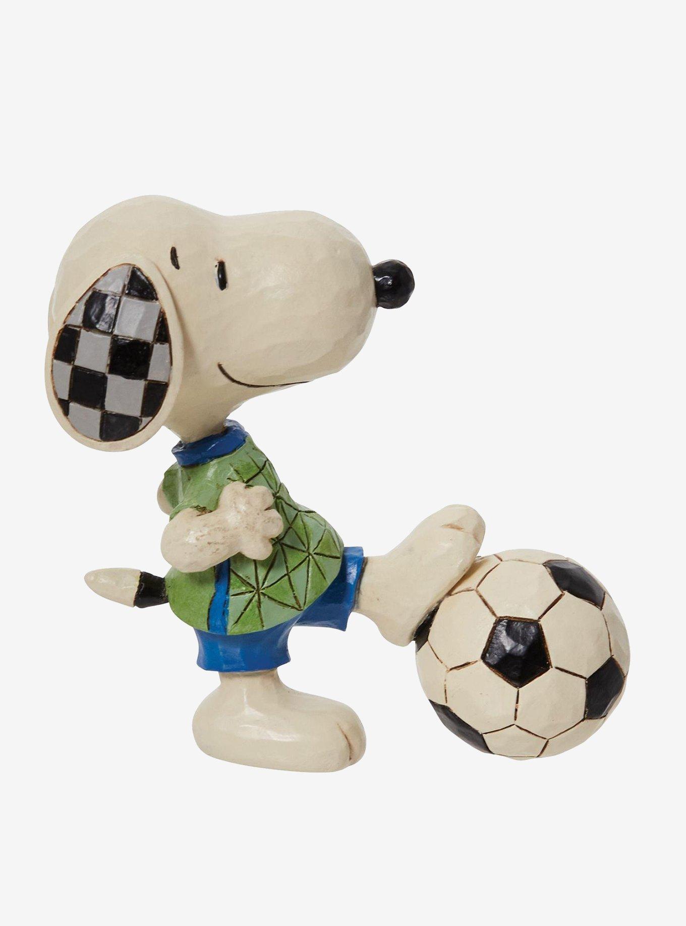 Peanuts Mini Snoopy Soccer Jim Shore Figure, , hi-res