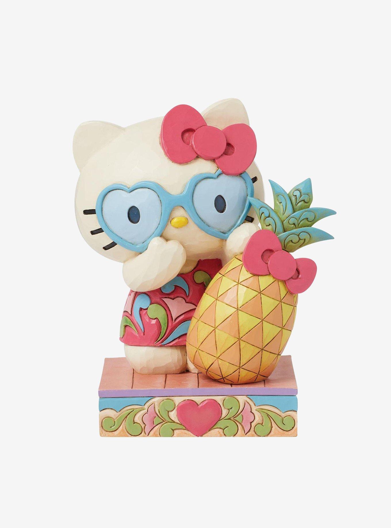 Hello Kitty Pineapple Jim Shore Figure, , hi-res