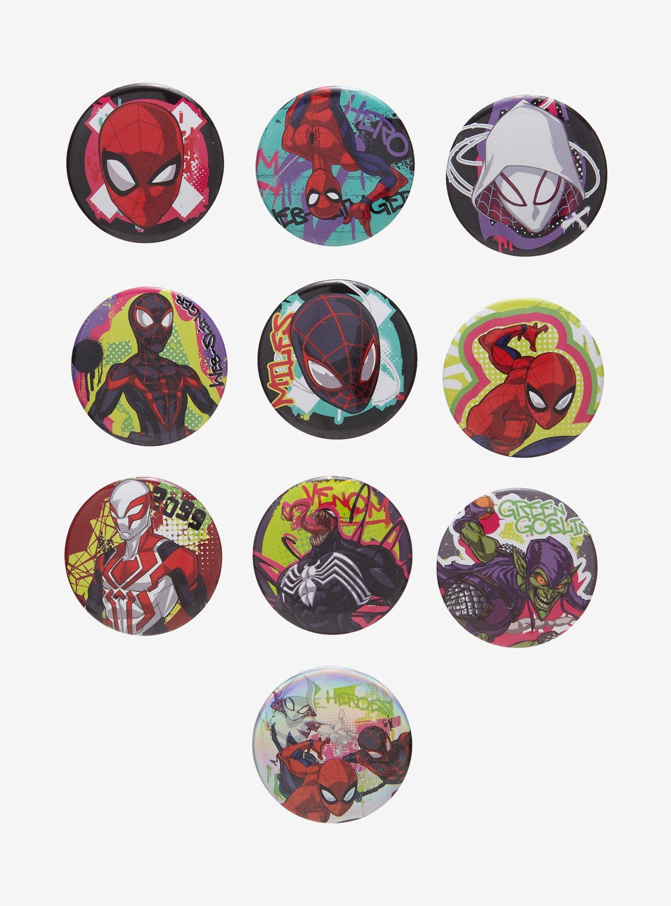 Marvel Spider-Man Blind Box Button, , hi-res