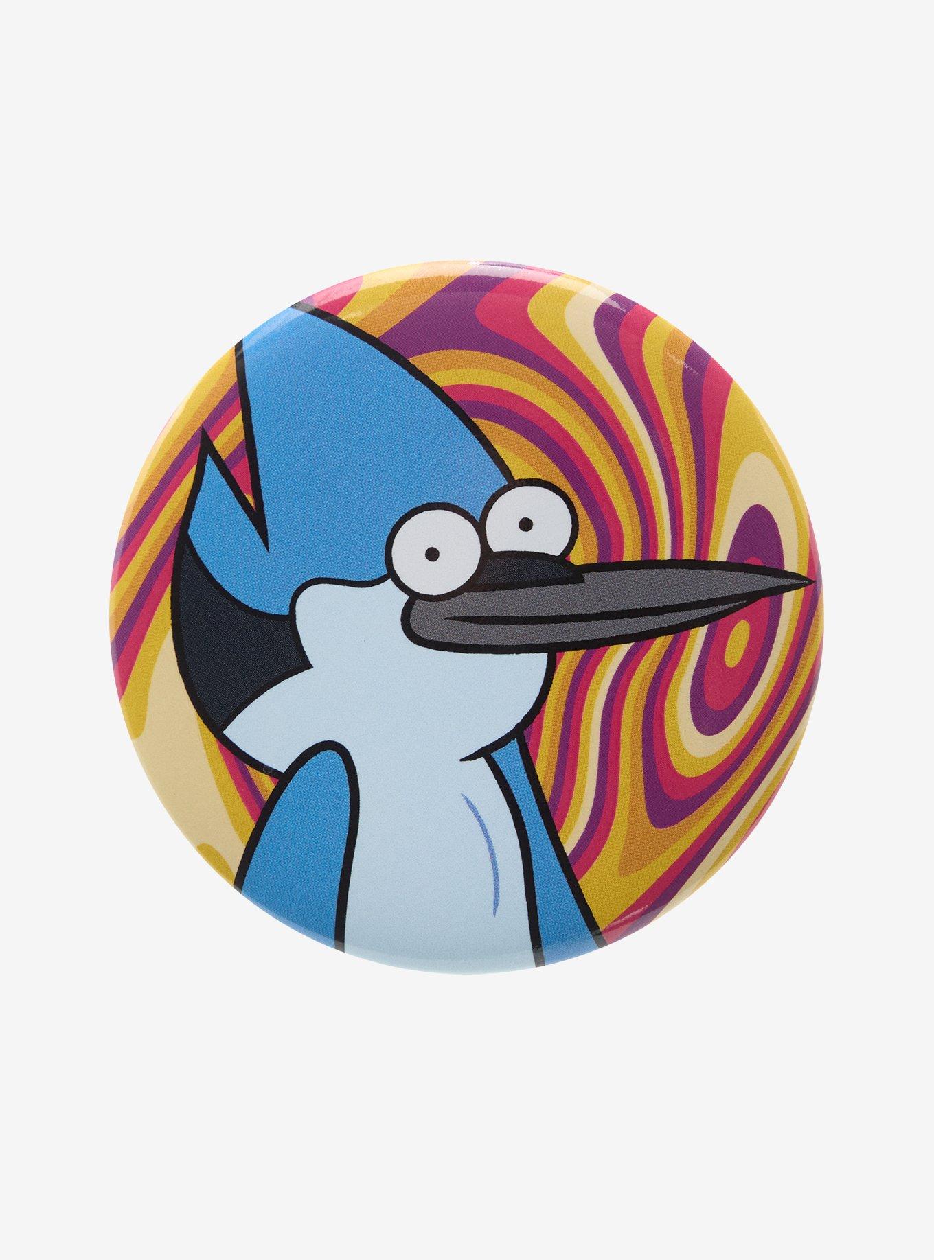 Regular Show Mordecai 3 Inch Button, , hi-res