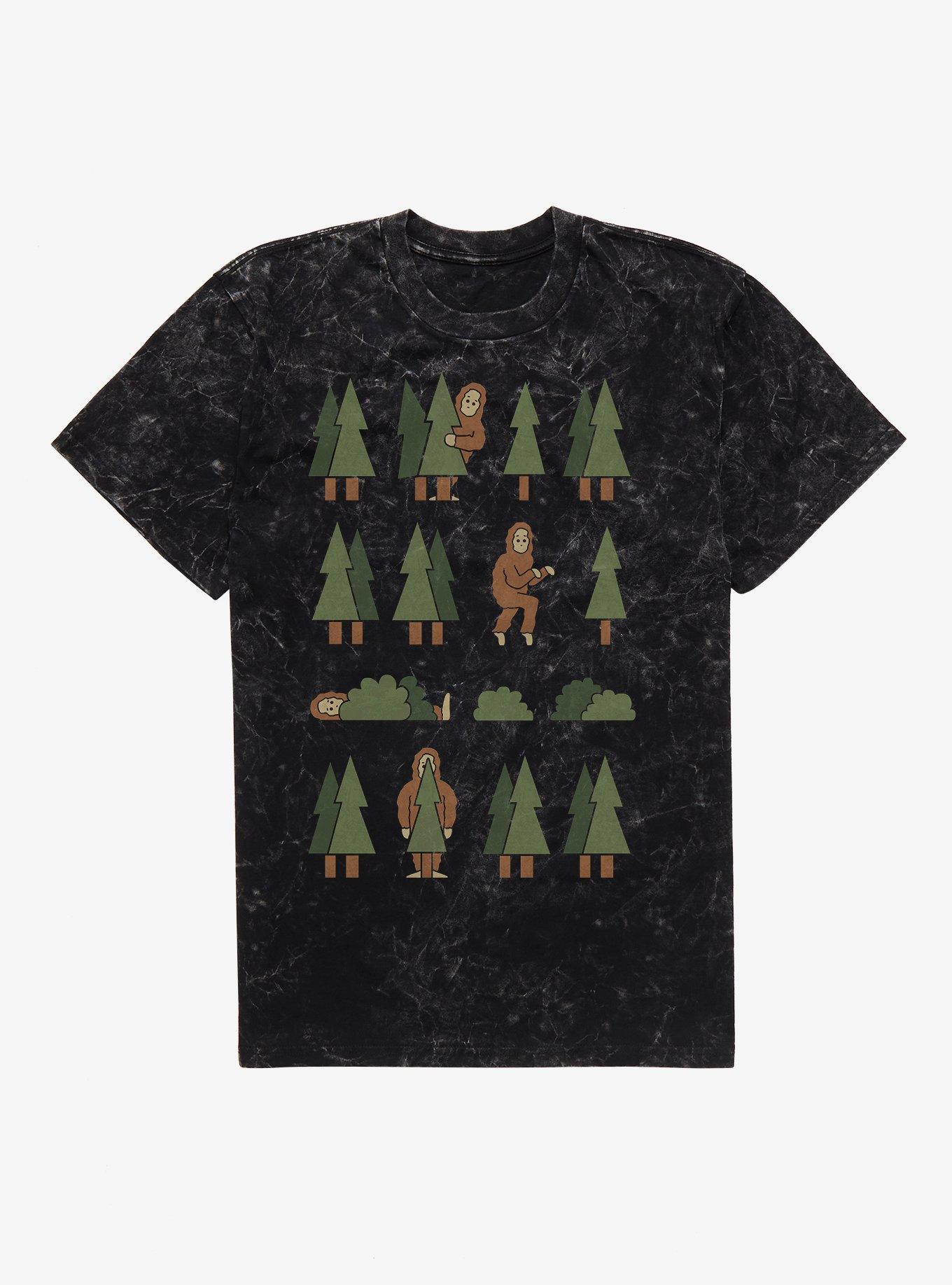 Bigfoot Forest Mineral Wash T-Shirt, , hi-res