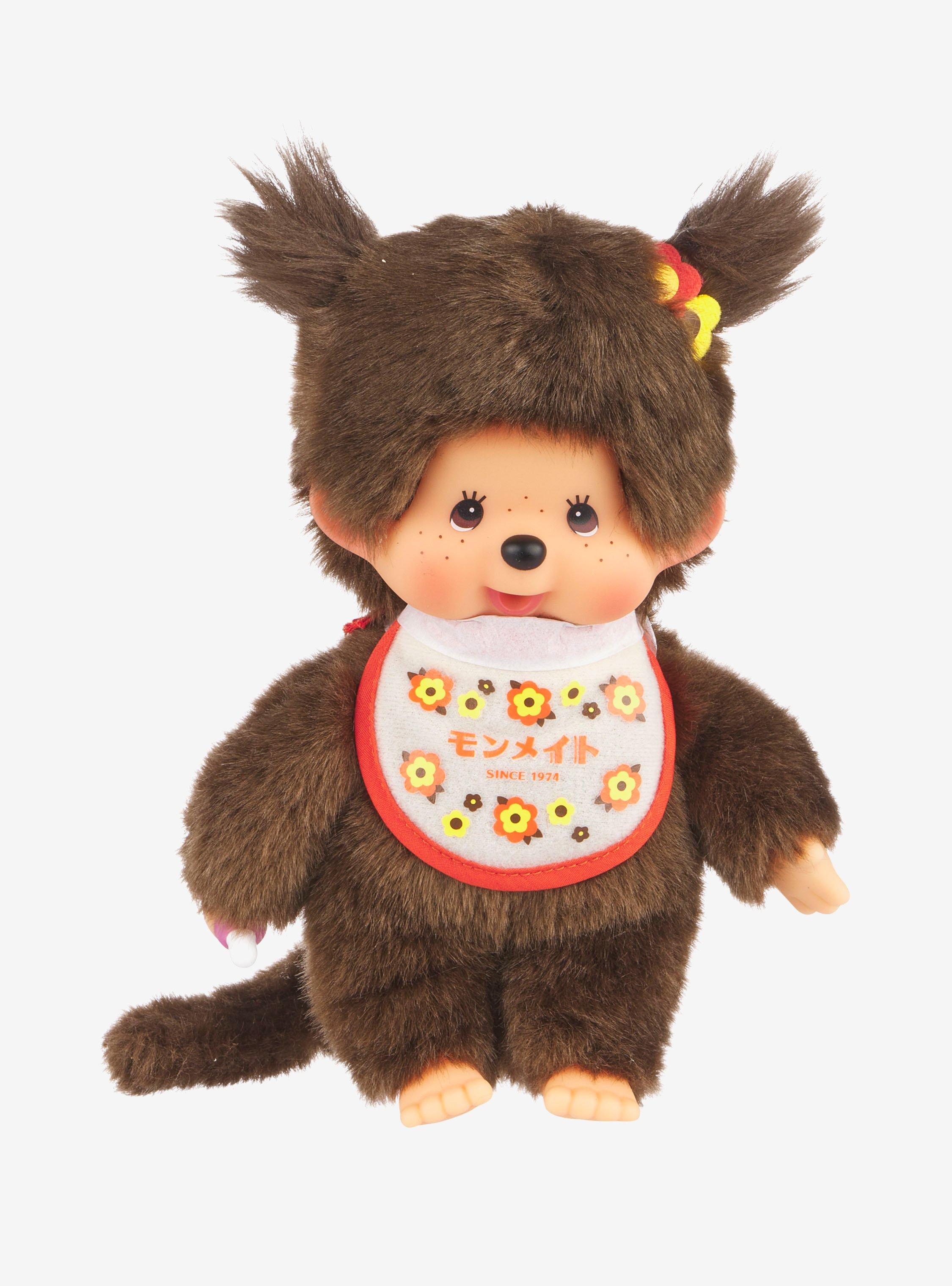 Monchhichi Retro Monmate Girl Plush, , hi-res