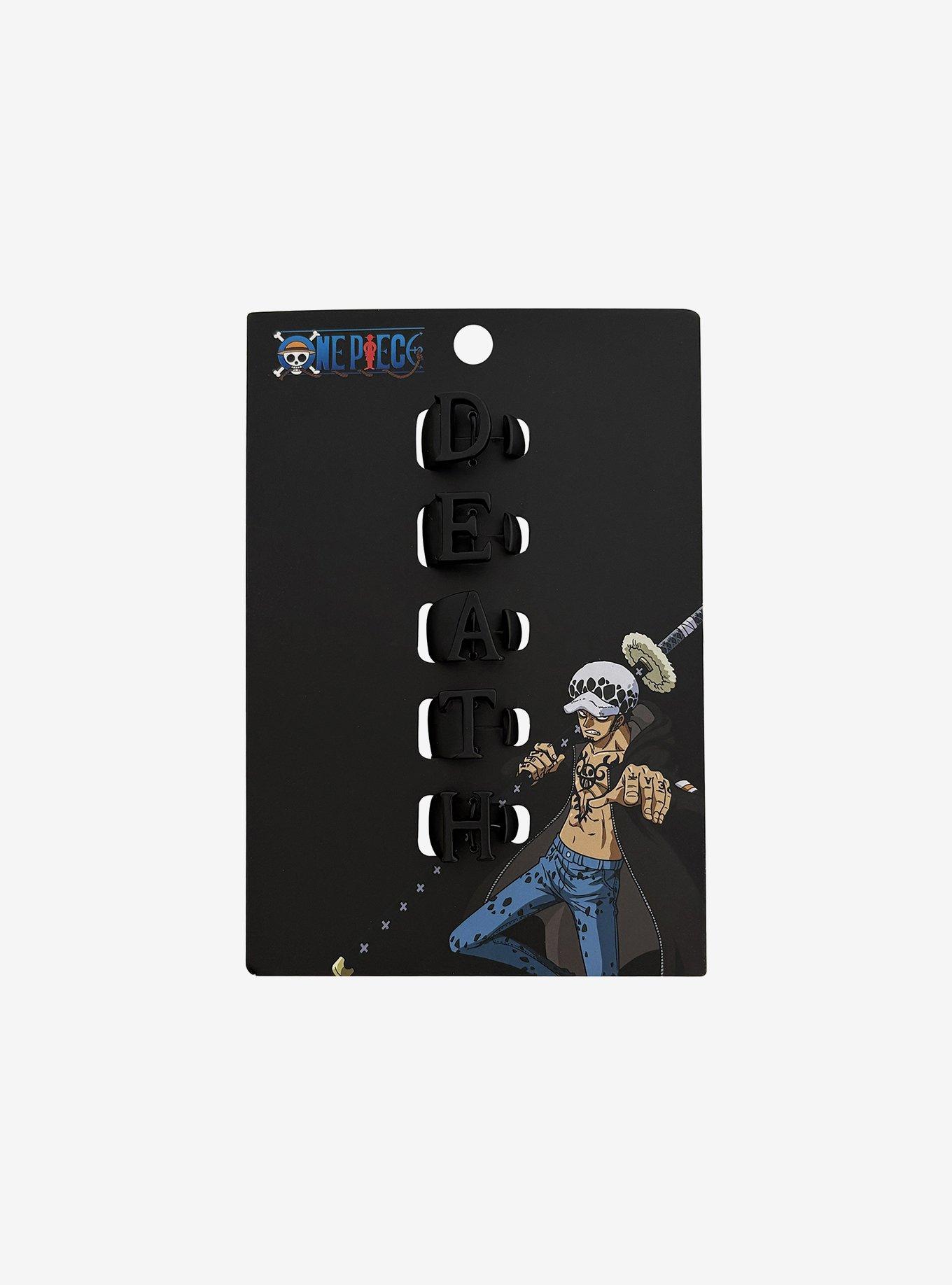 One Piece Law Death Tattoo Ring Set, , hi-res
