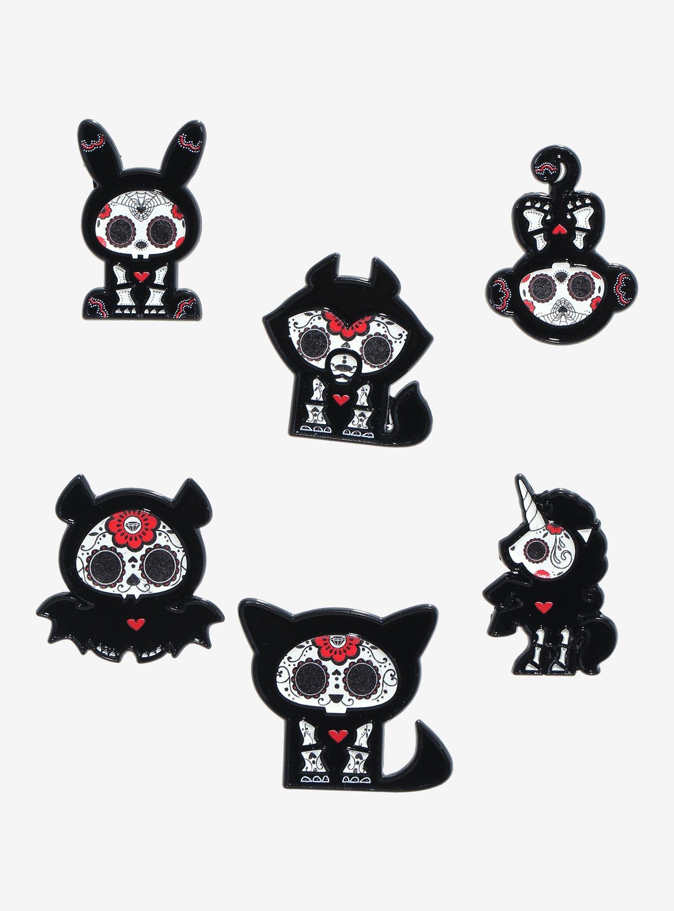 Skelanimals Day Of The Dead Blind Box Enamel Pin, , hi-res