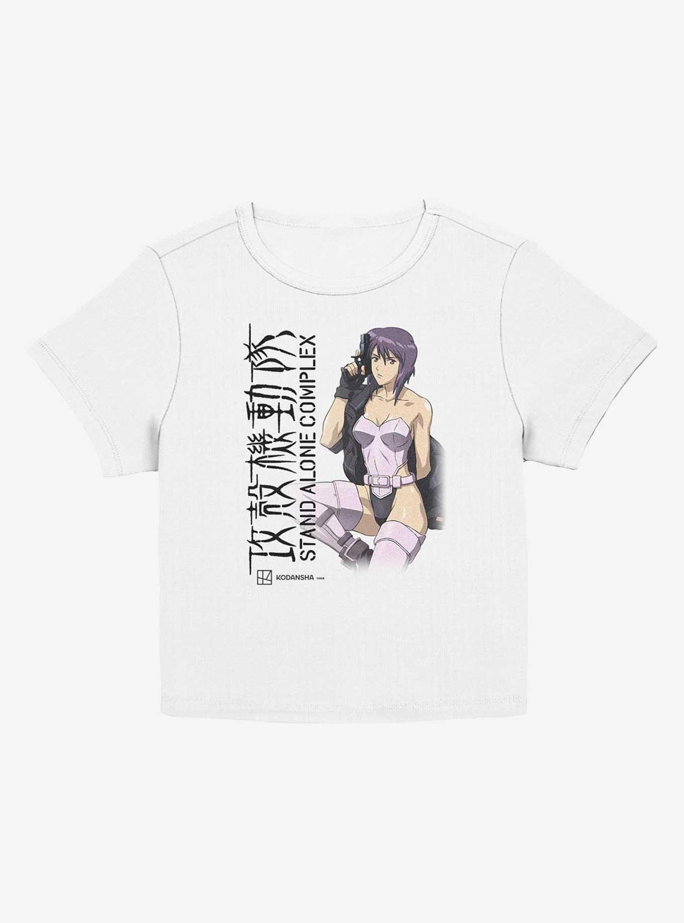 Ghost in The Shell Motoko Kusanagi Stand Alone Complex Girls Baby T-Shirt, , hi-res