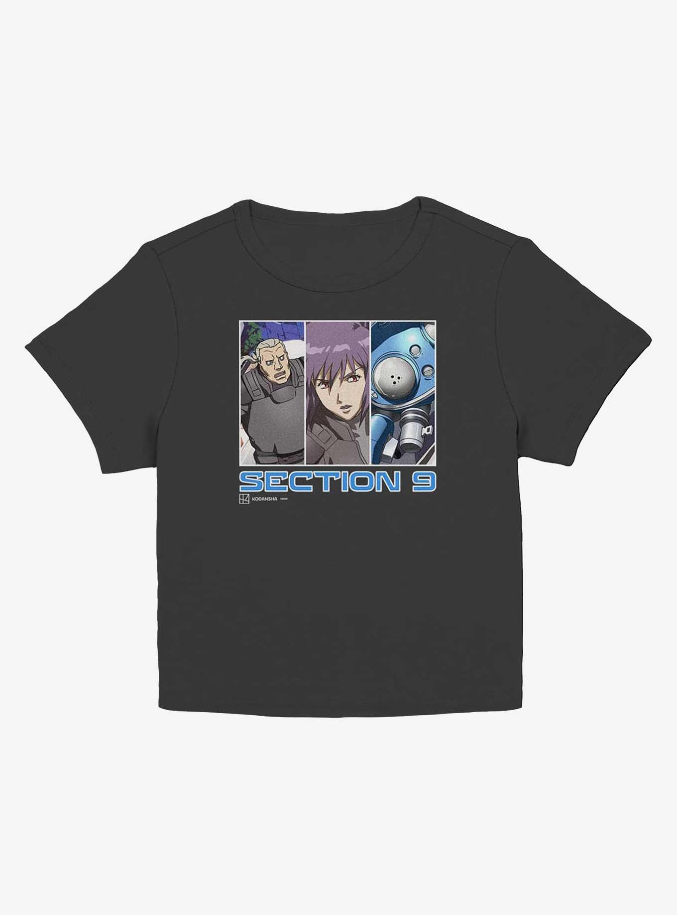 Ghost in The Shell Section 9 Team Girls Baby T-Shirt, BLACK, hi-res