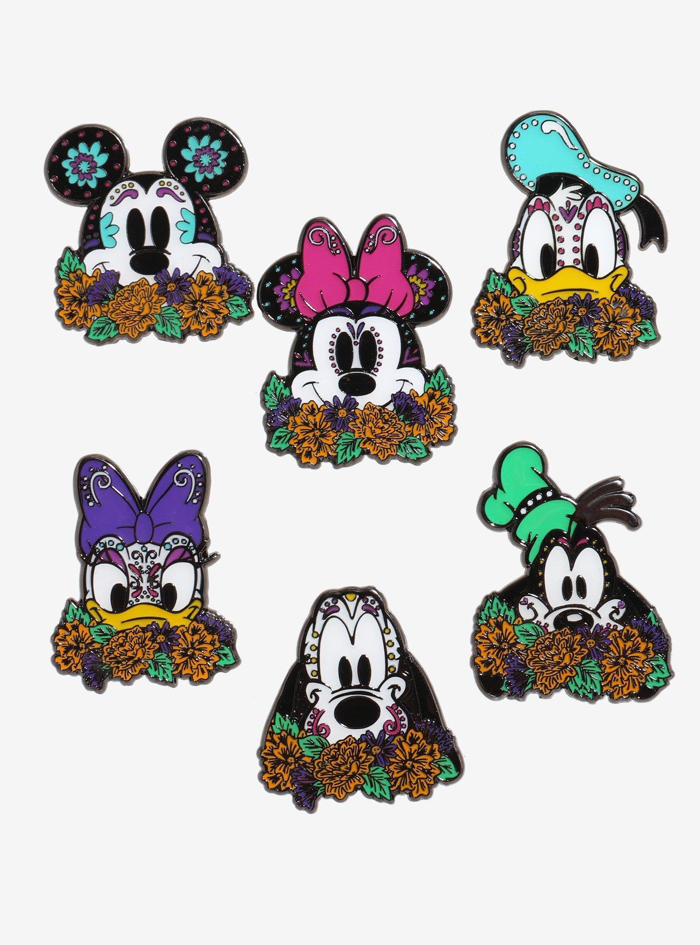 Loungefly Disney Mickey Mouse & Friends Floral Blind Box Enamel Pin, , hi-res