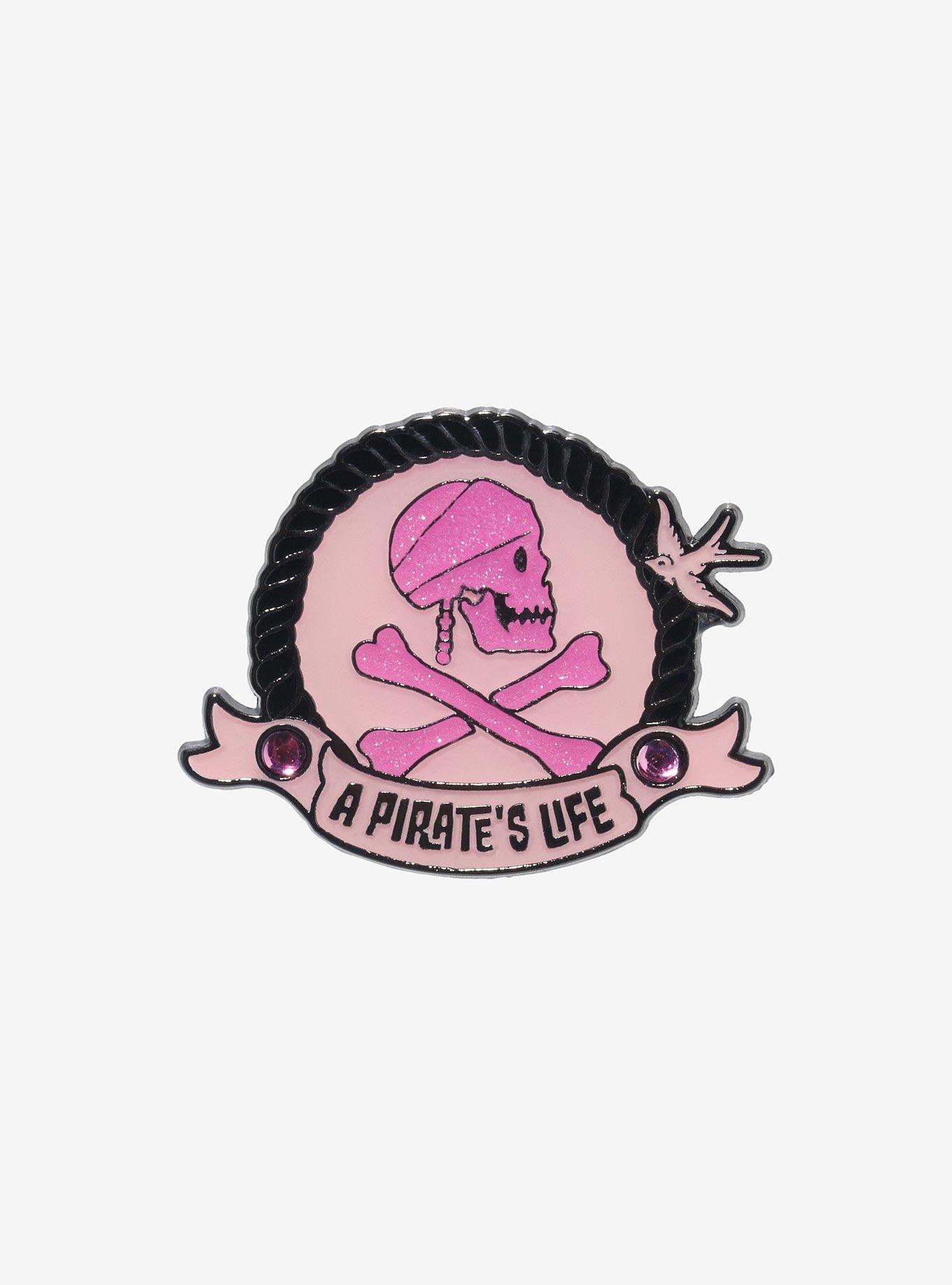 Loungefly Disney Pirates Of The Caribbean Pirate's Life Enamel Pin, , hi-res