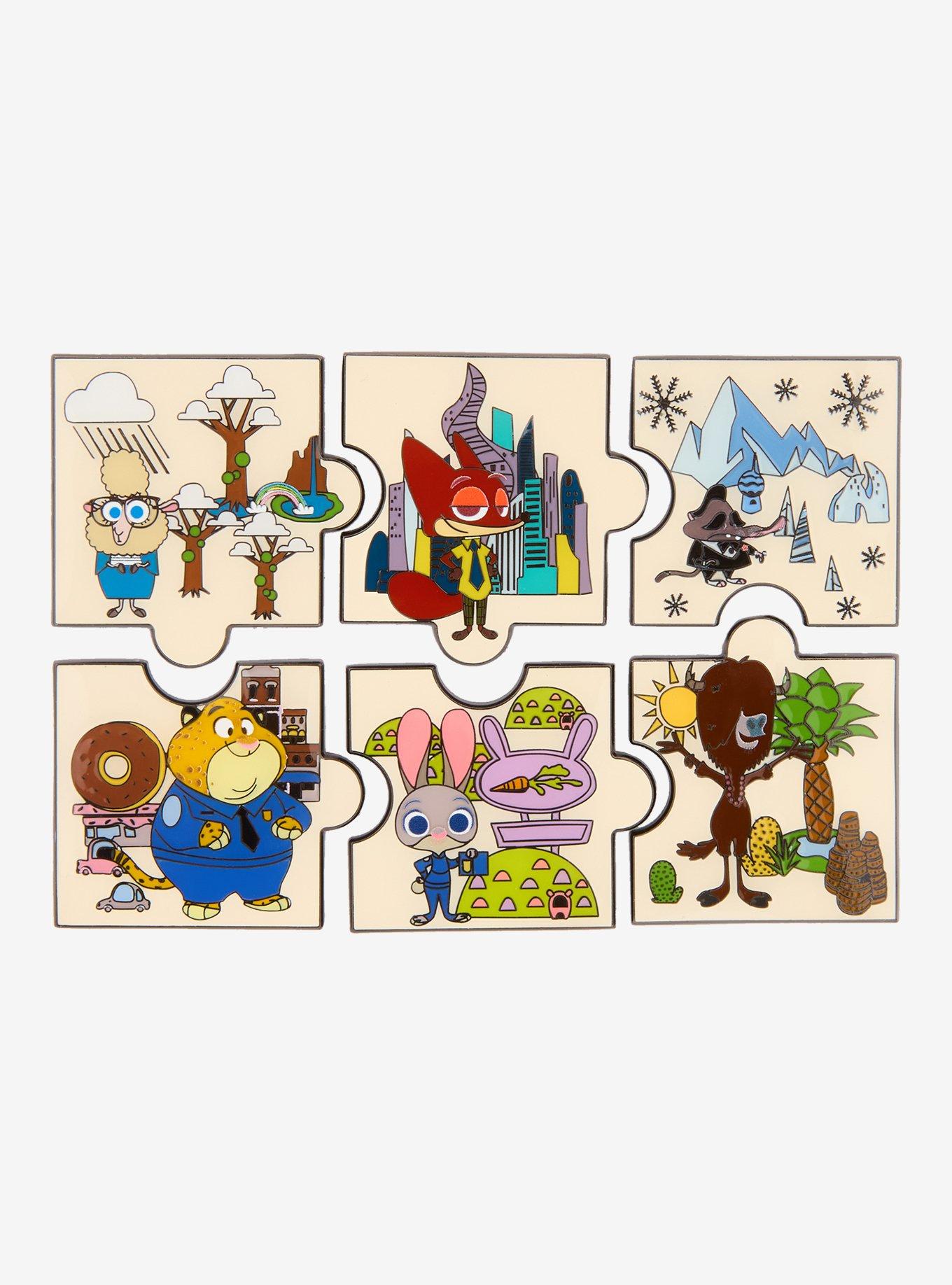 Loungefly Disney Zootopia Map Blind Box Enamel Pin Hot Topic