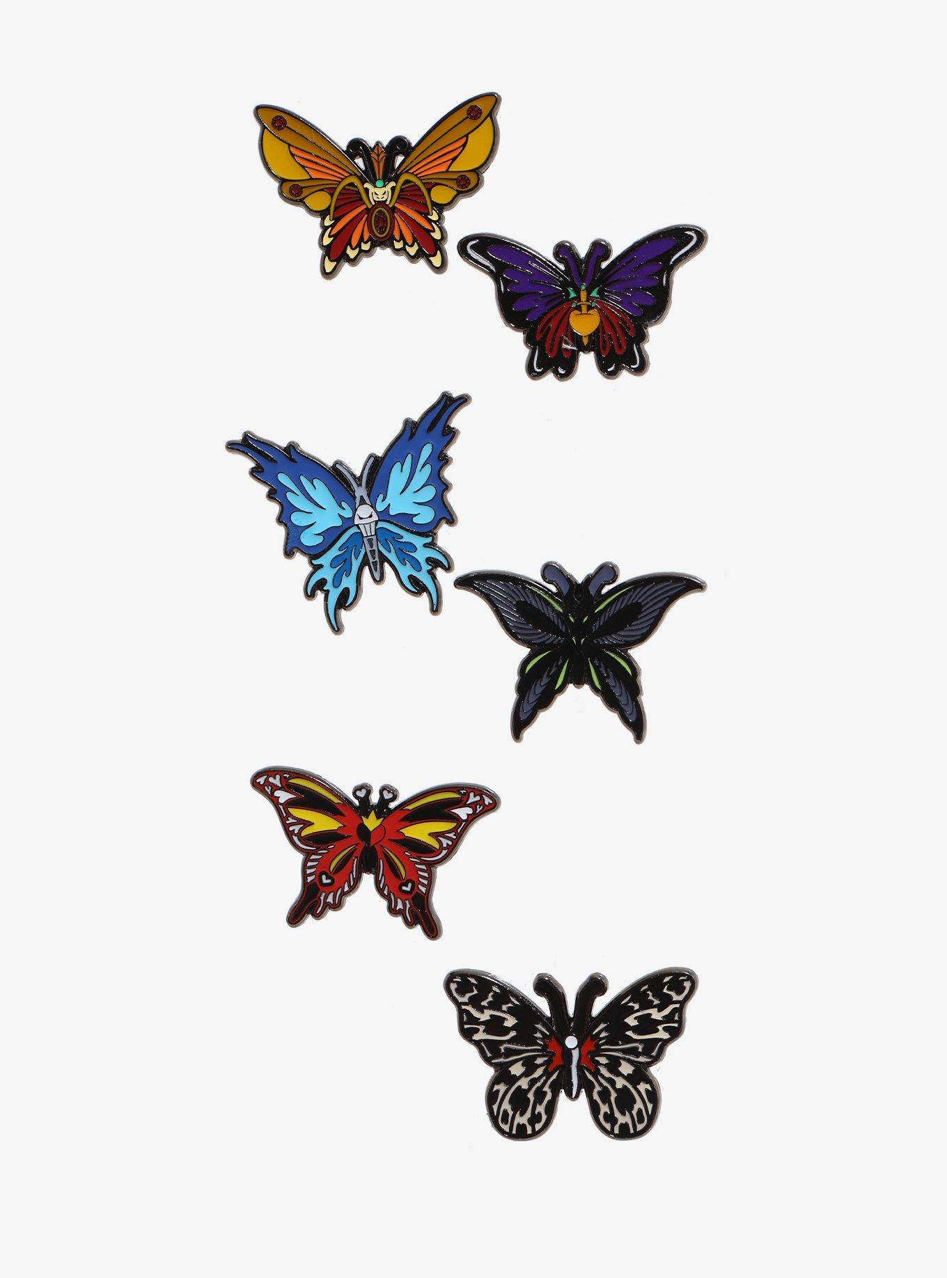 Loungefly Disney Villains Butterfly Blind Box Enamel Pin, , hi-res