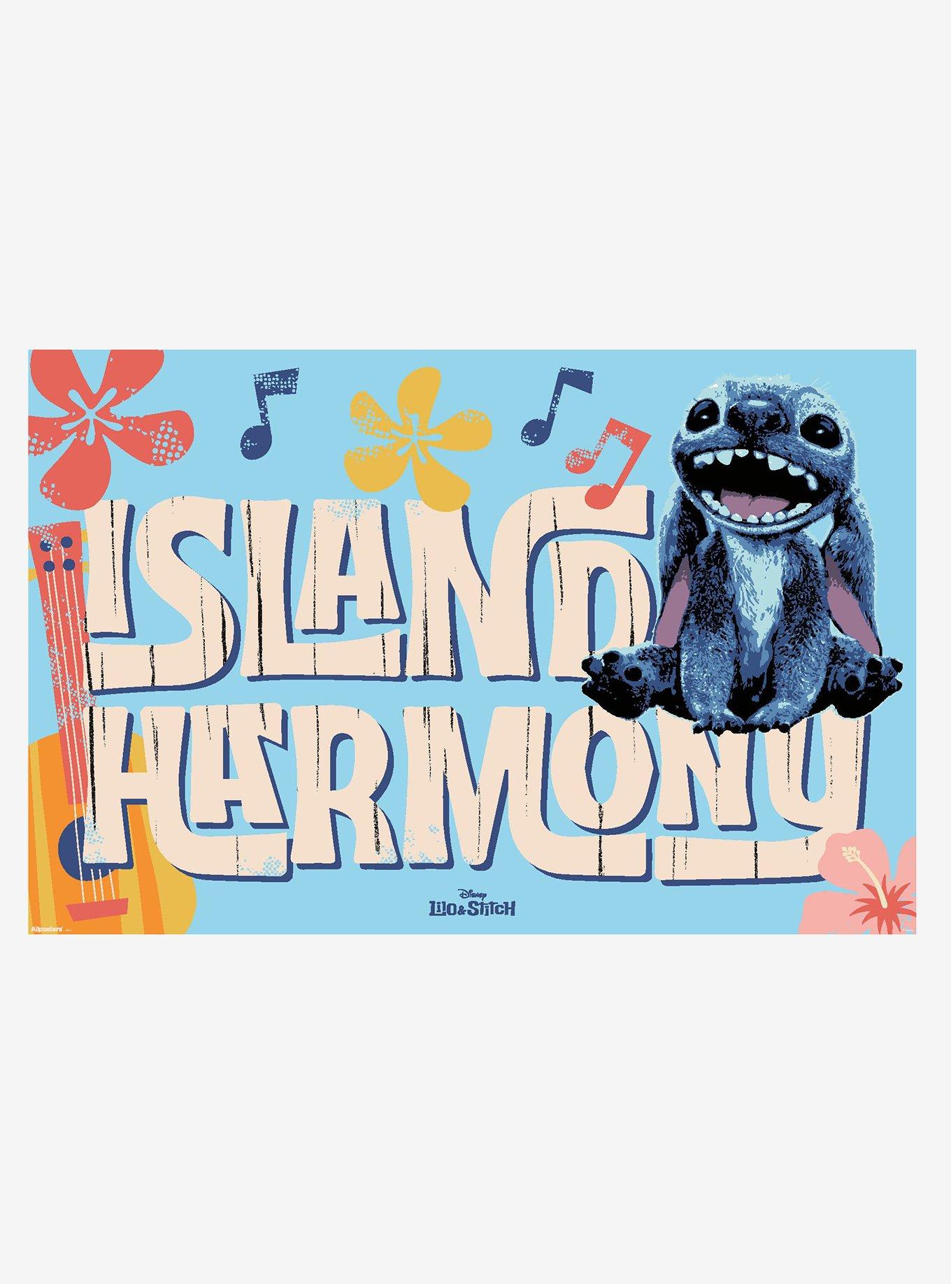 Disney Lilo & Stitch Island Harmony Poster, , hi-res