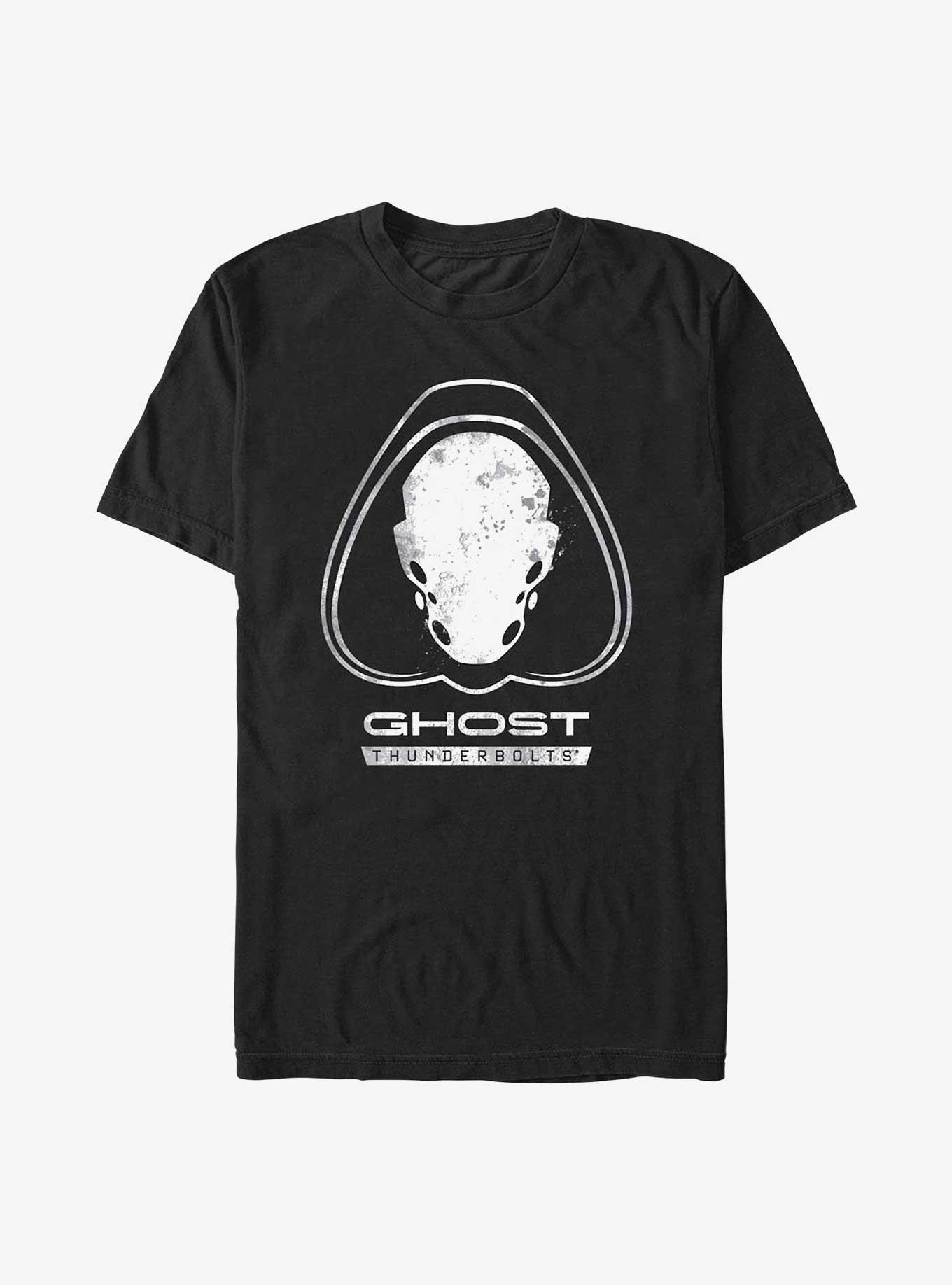 Marvel Thunderbolts* Ghost Logo T-Shirt, BLACK, hi-res