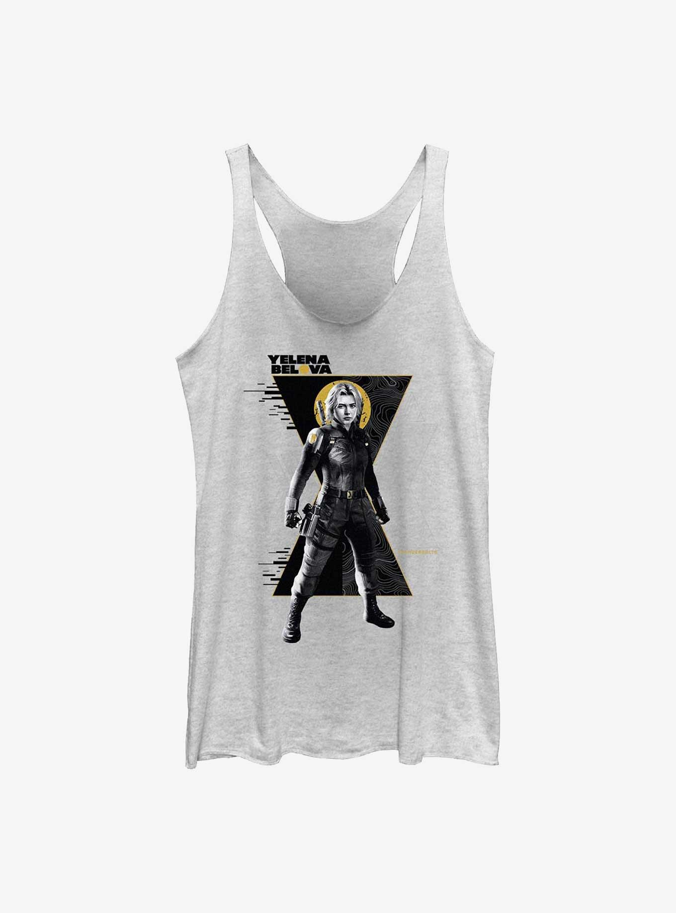 Marvel Thunderbolts* Yelena Pose Girls Raw Edge Tank, , hi-res
