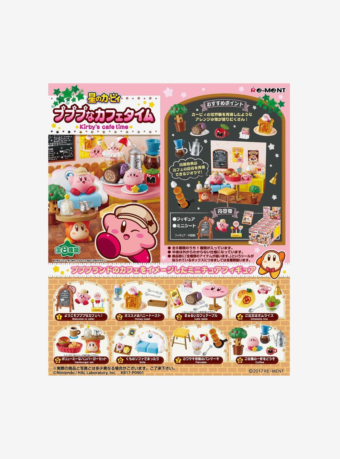 Re-Ment Nintendo Kirby Kirby's Cafe Time Blind Box Figure Set, , hi-res