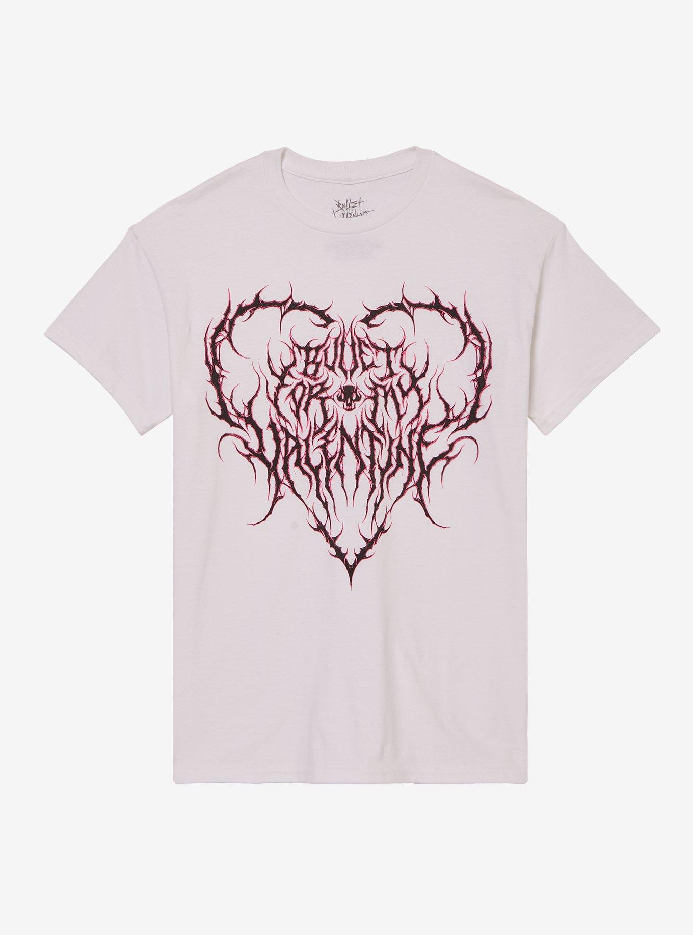 Bullet For My Valentine Metal Heart T-Shirt, , hi-res