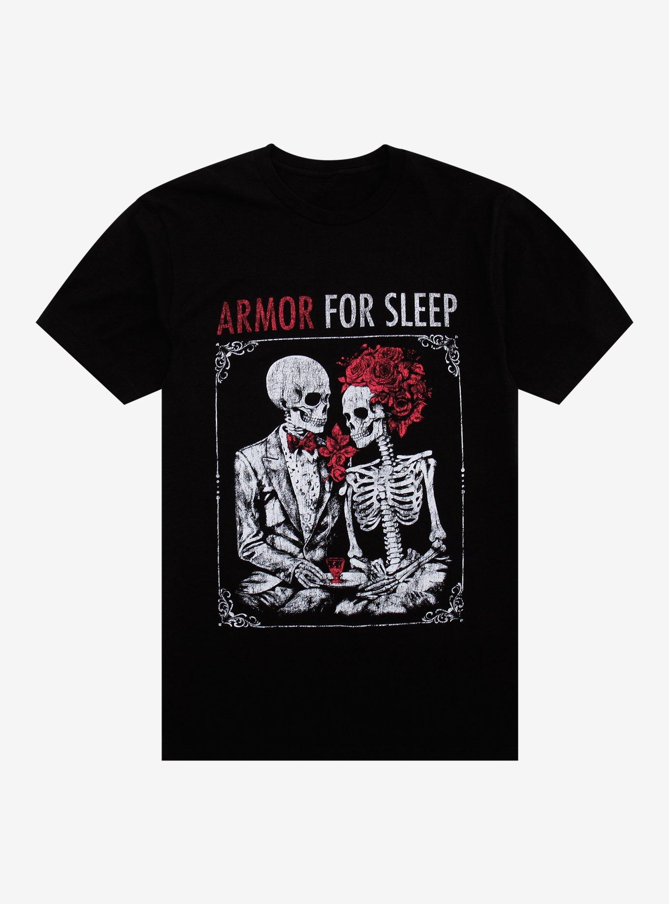 Armor For Sleep Skeleton Couple T-Shirt, , hi-res