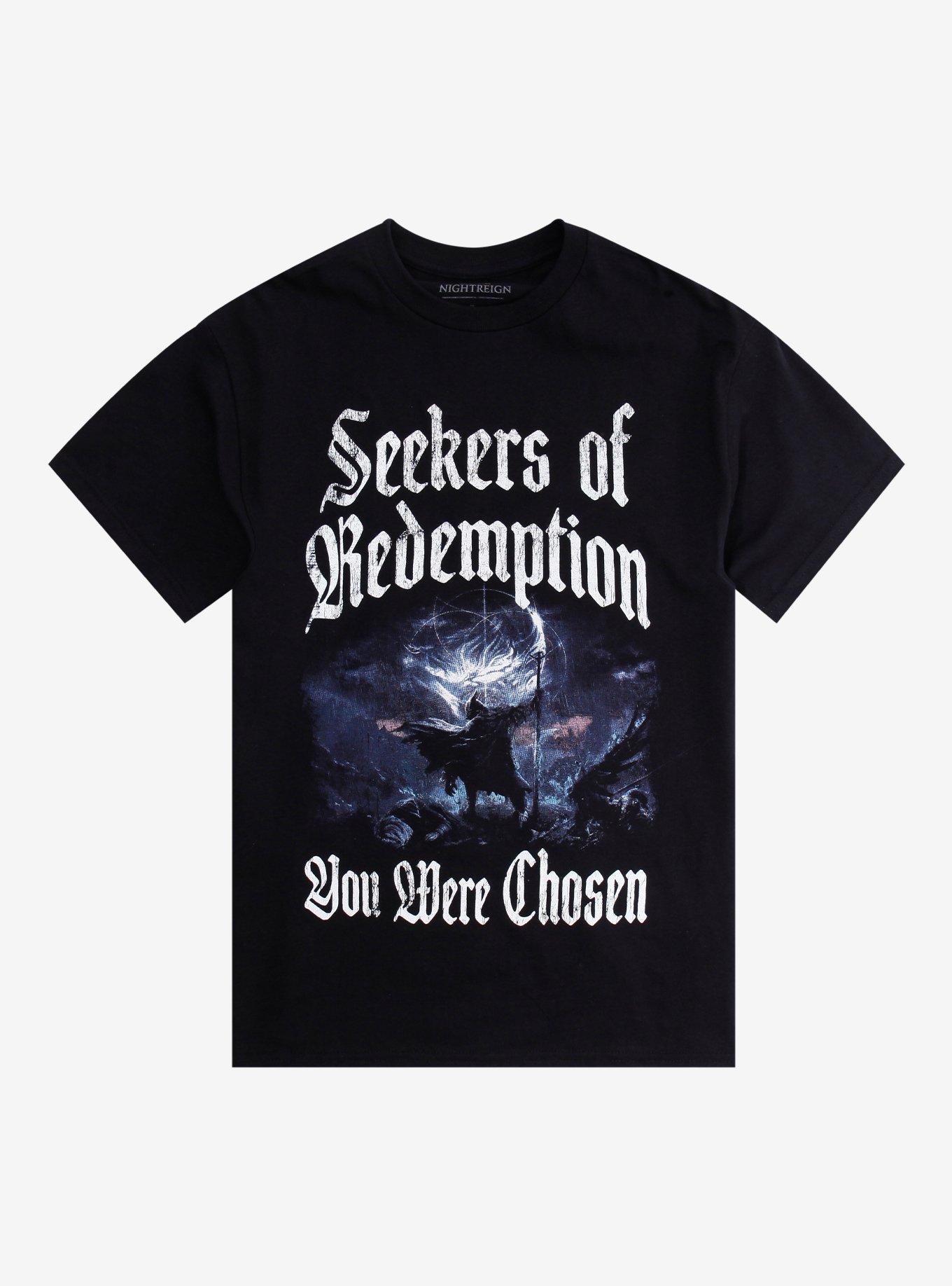 Elden Ring Nightreign Seekers Of Redemption T-Shirt, BLACK, hi-res