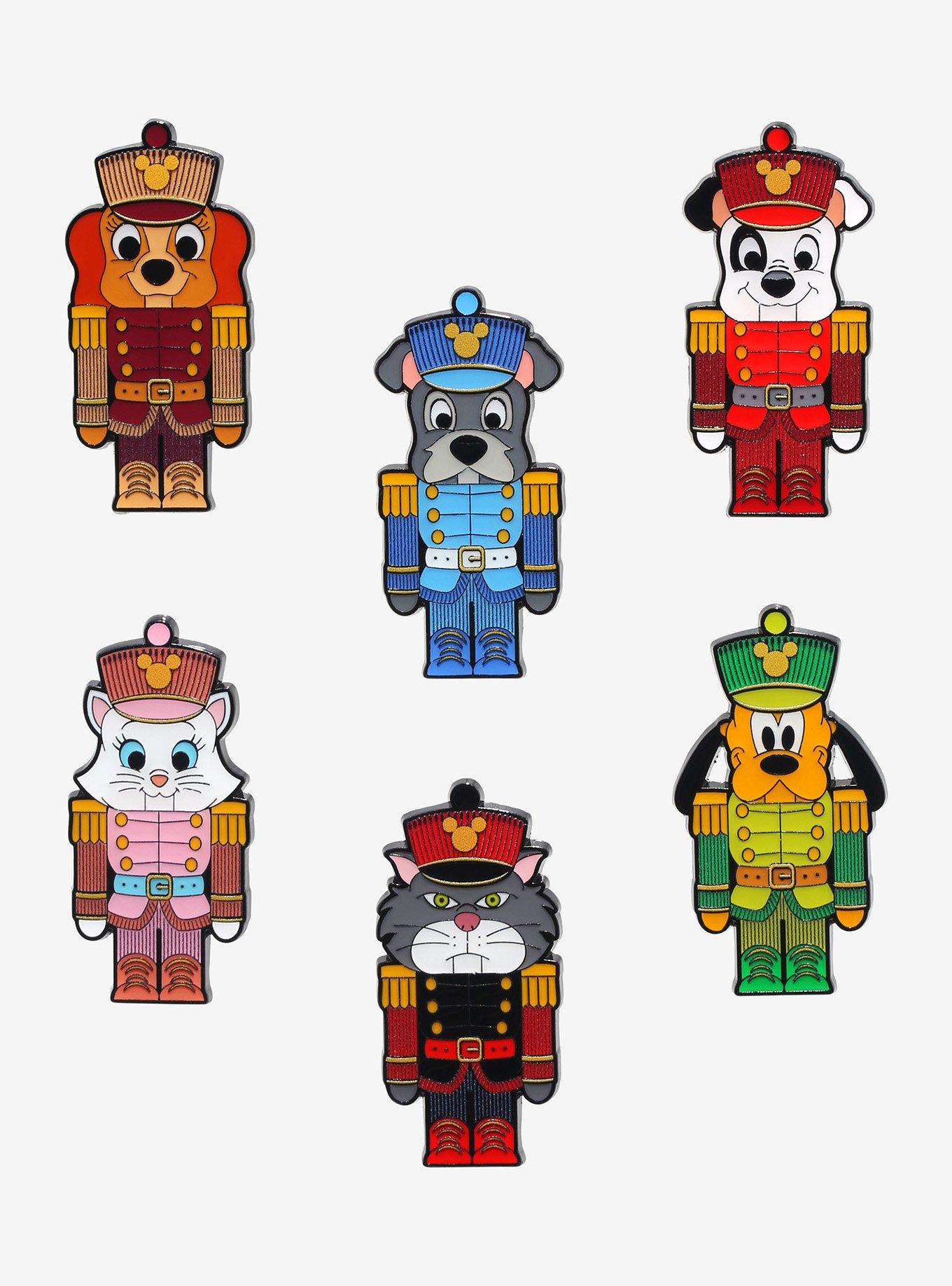 Loungefly Disney Animal Nutcracker Blind Box Enamel Pin, , hi-res