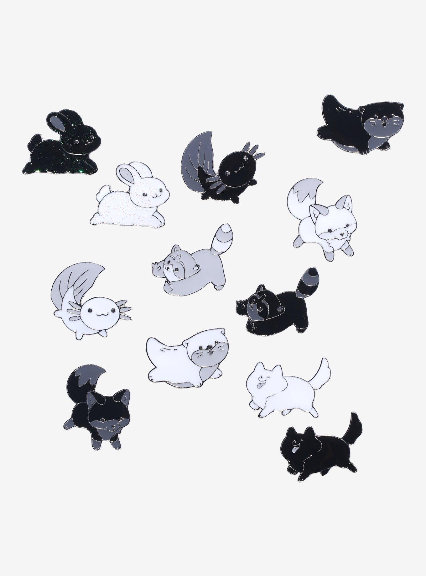 Yin-Yang Animals Blind Bag Enamel Pins Hot Topic Exclusive, , hi-res