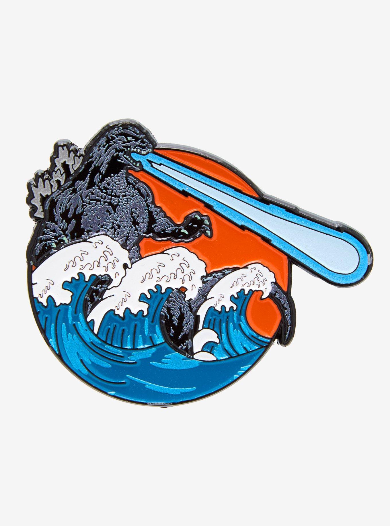 Godzilla Atomic Blast Enamel Pin, , hi-res