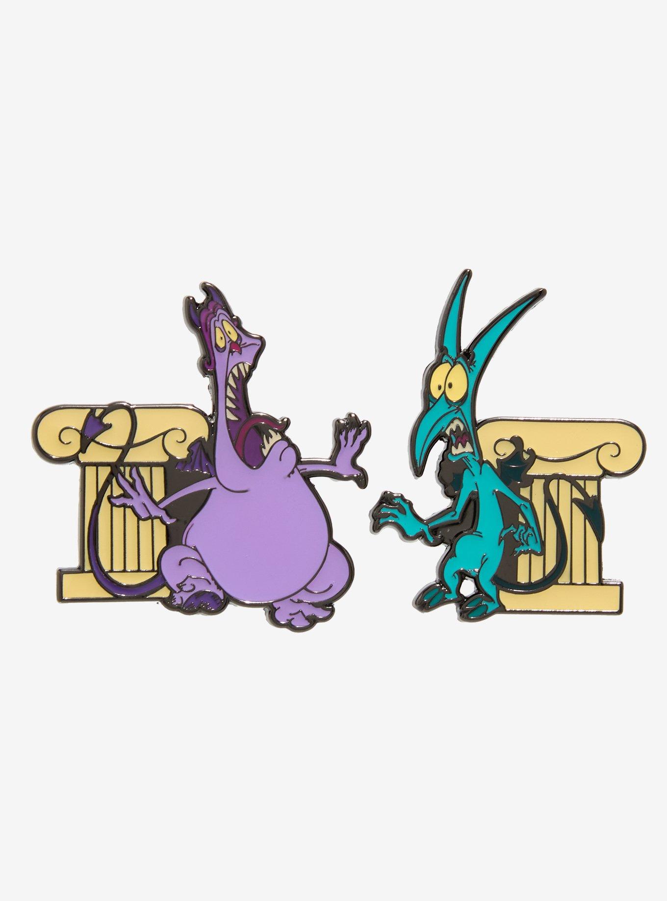 Loungefly Disney Hercules Pain & Panic Enamel Pin Set, , hi-res