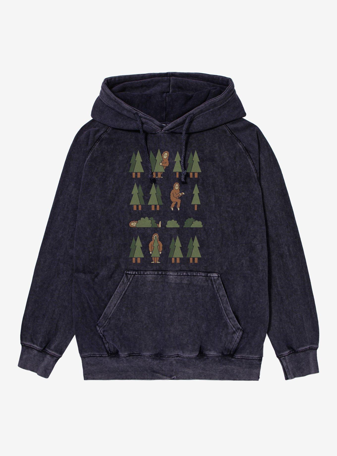 Bigfoot Forest Mineral Wash Hoodie, , hi-res