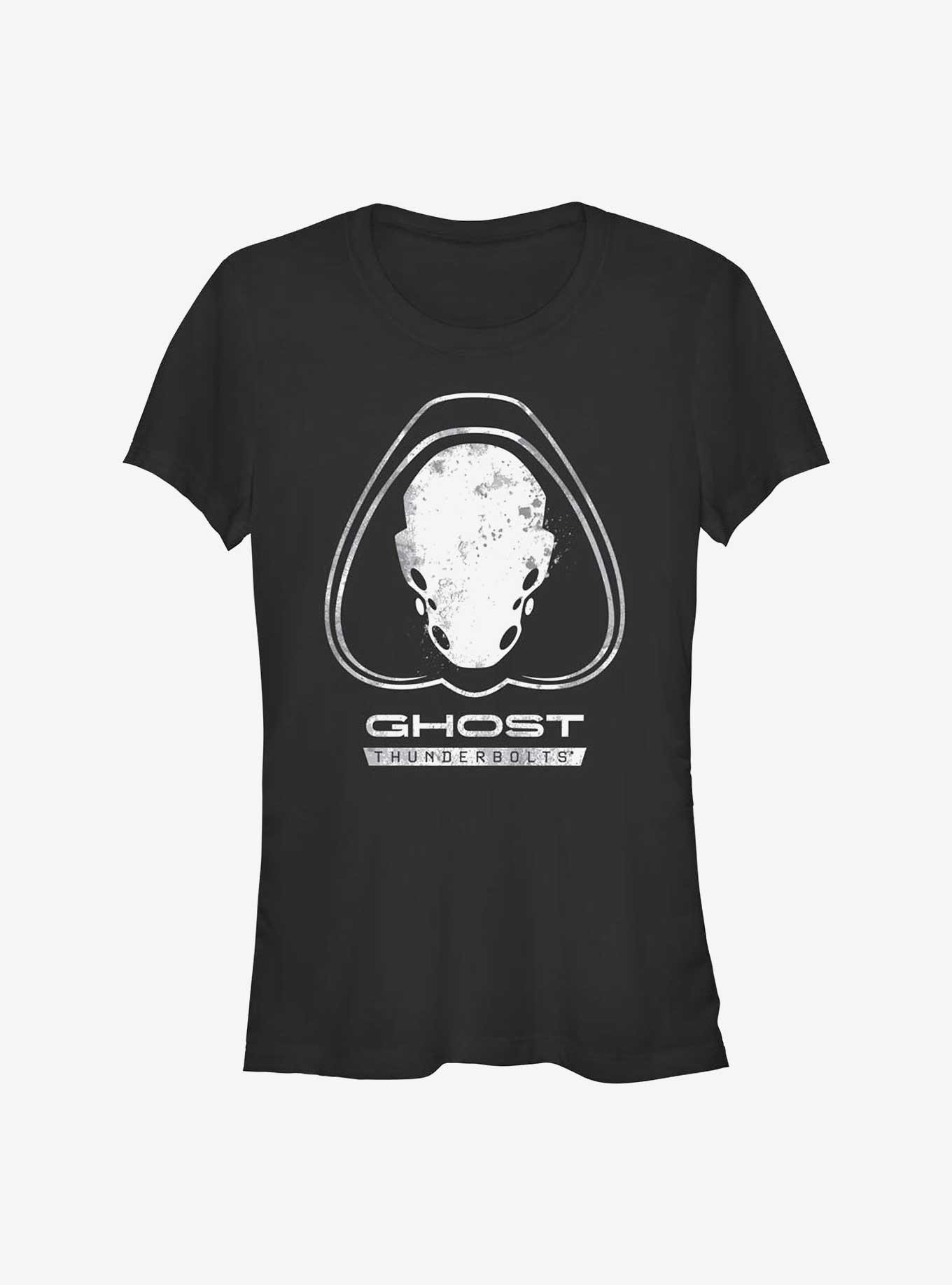 Marvel Thunderbolts* Ghost Logo Girls T-Shirt, , hi-res