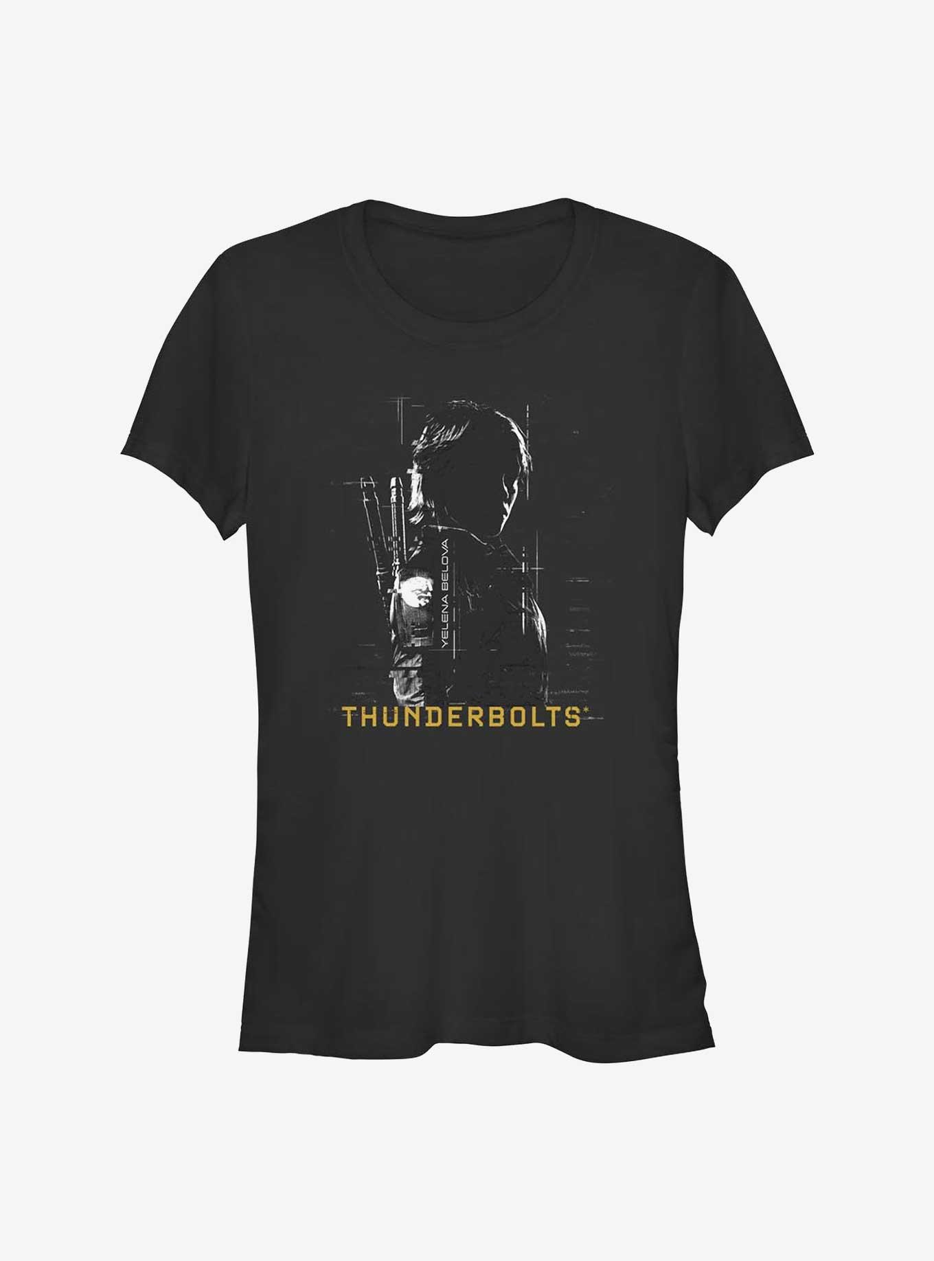 Marvel Thunderbolts* Yelena Silhouette Girls T-Shirt, , hi-res
