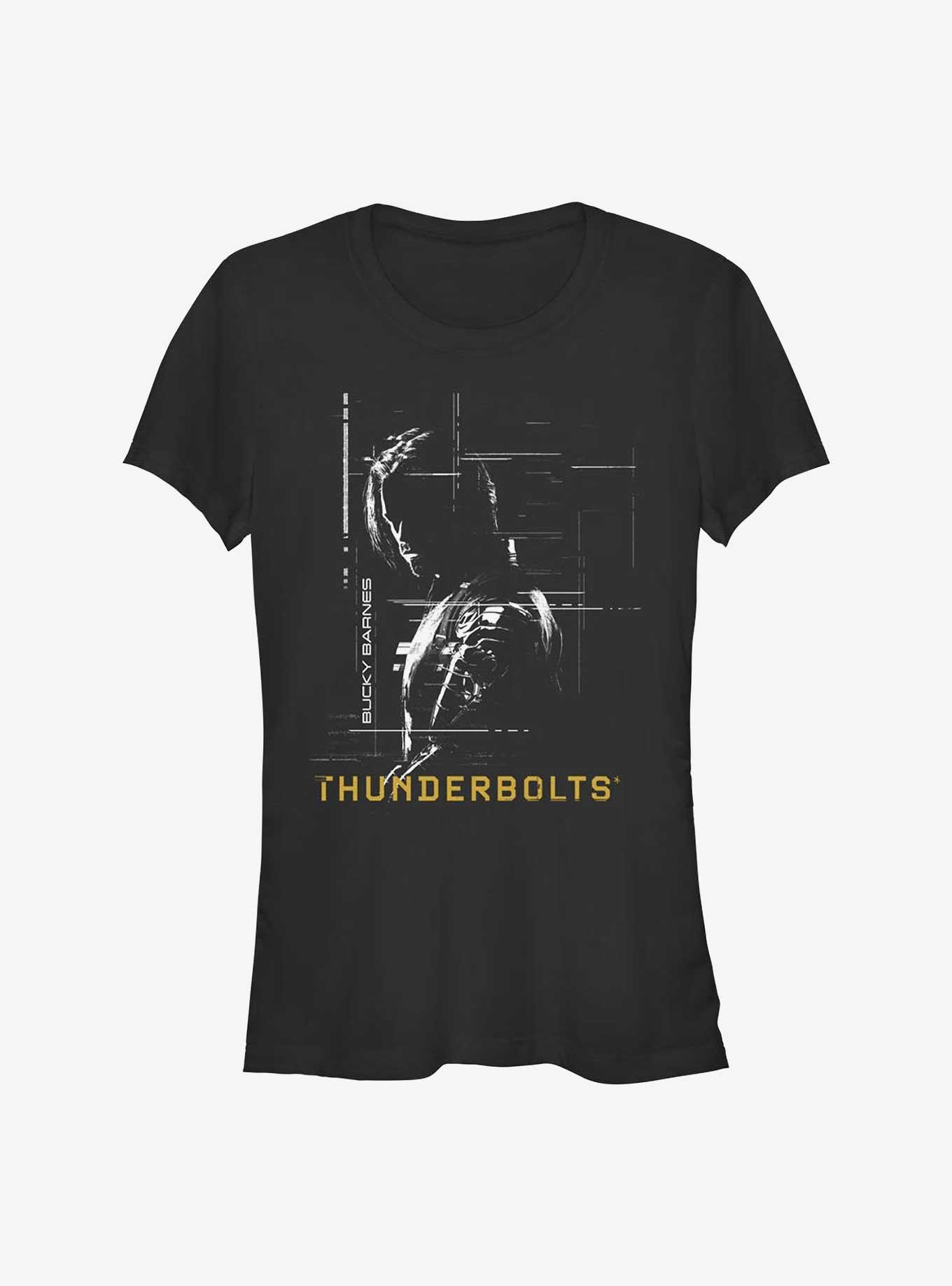 Marvel Thunderbolts* Bucky Barnes Silhouette Girls T-Shirt, , hi-res
