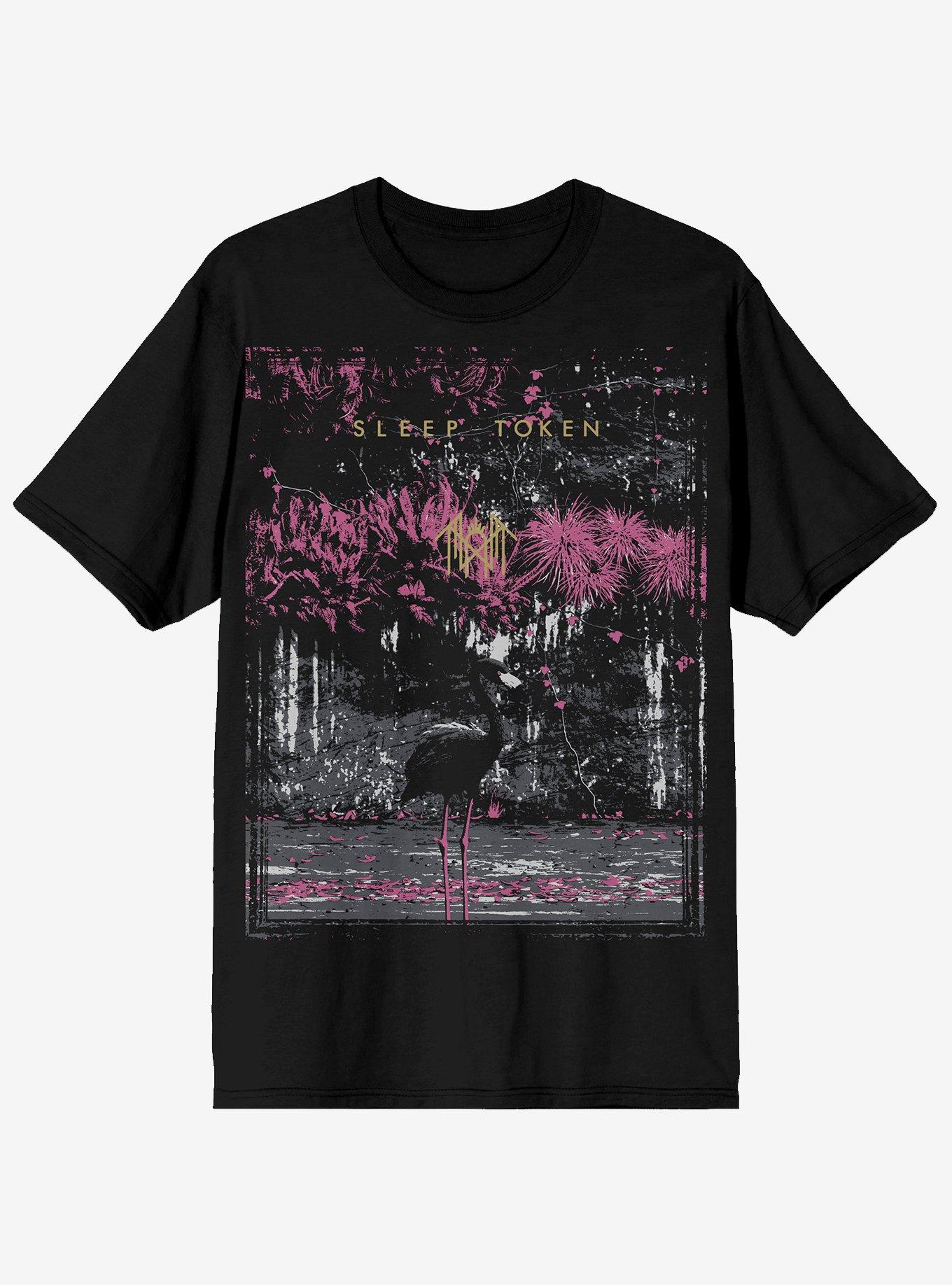 Sleep Token Even In Arcadia Flamingo T-Shirt Hot Topic Exclusive, , hi-res