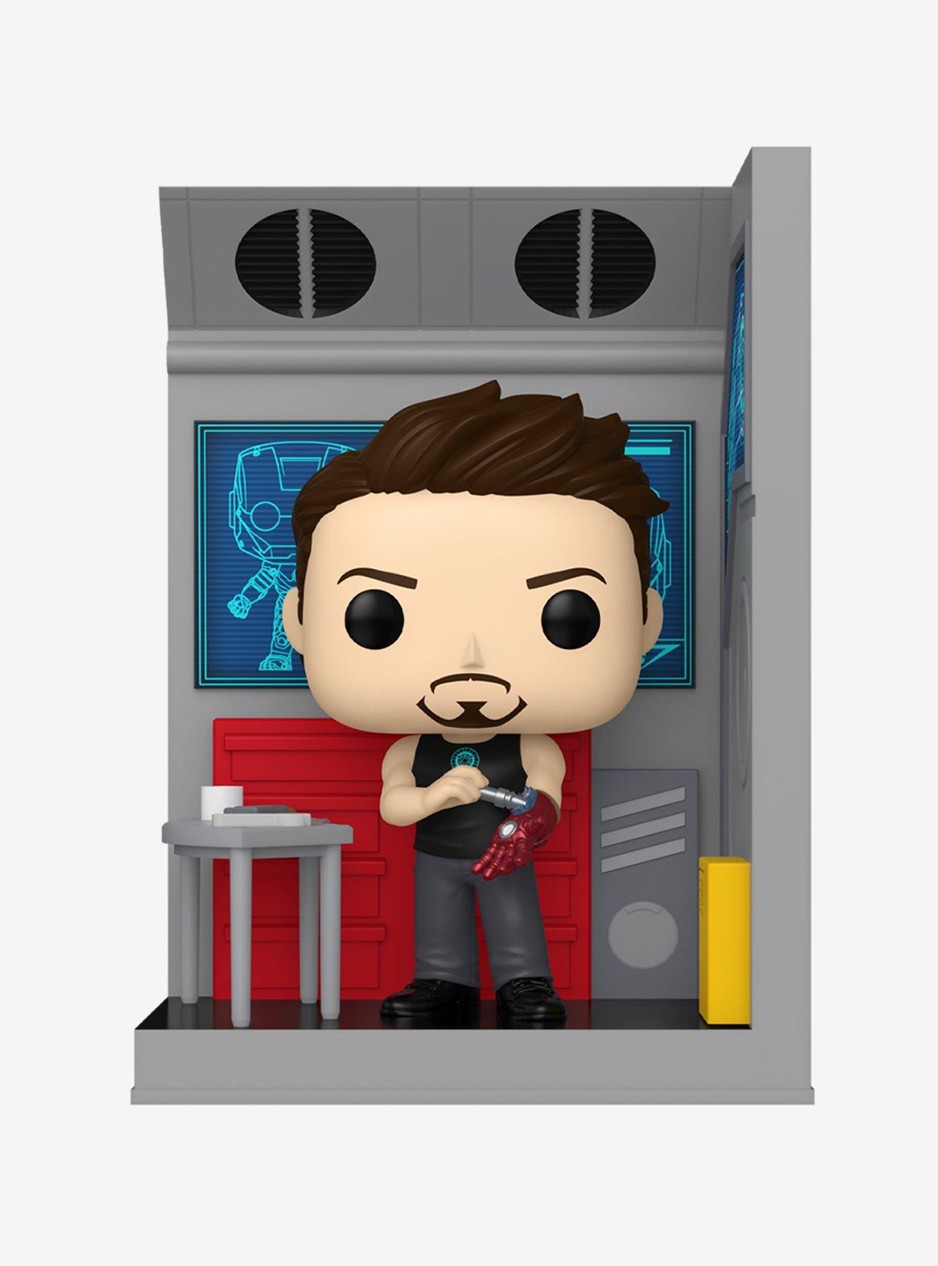 Funko Pop! Nooks Marvel Icon Man Tony Stark in His Workshop Vinyl Figure, , hi-res