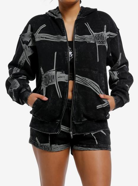 トップス X-girl CHEMICAL WASH BIG SWEAT HOODIE S ACID WASH SWEAT HOODIE X-girl – calif（カリフ）公式サイト